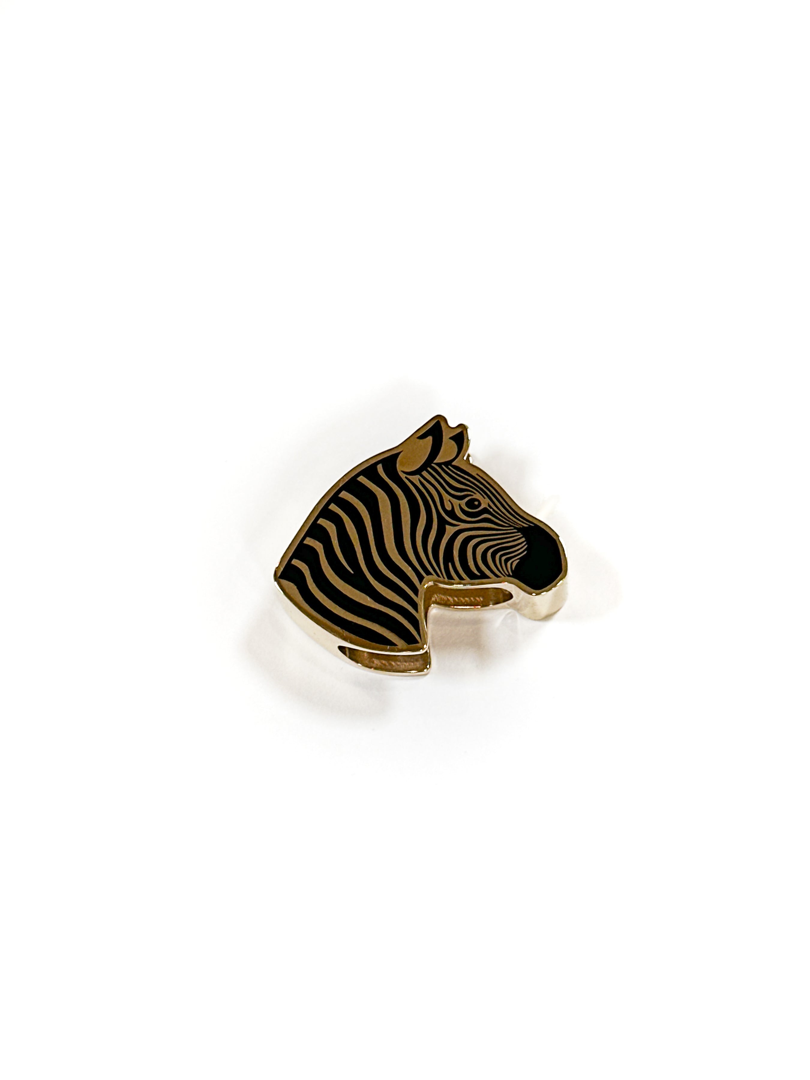 Hermès Zebra Scarf Ring