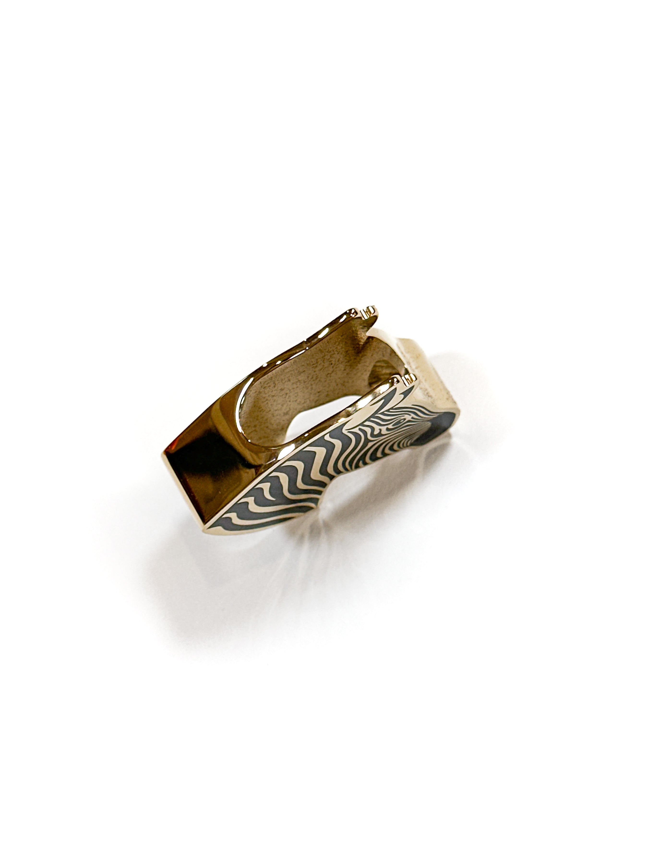 Hermès Zebra Scarf Ring