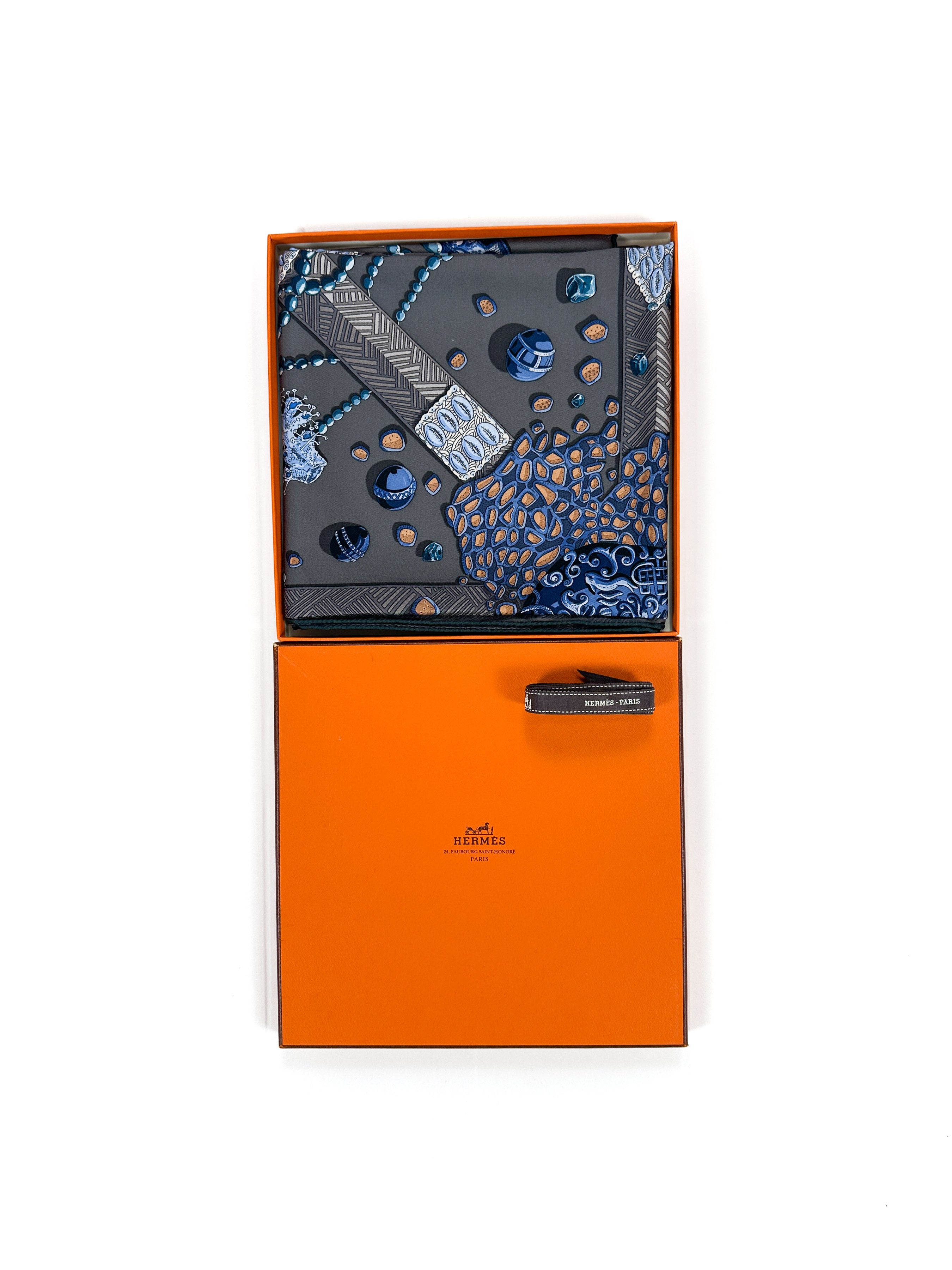Hermès Chemins de Corail 90