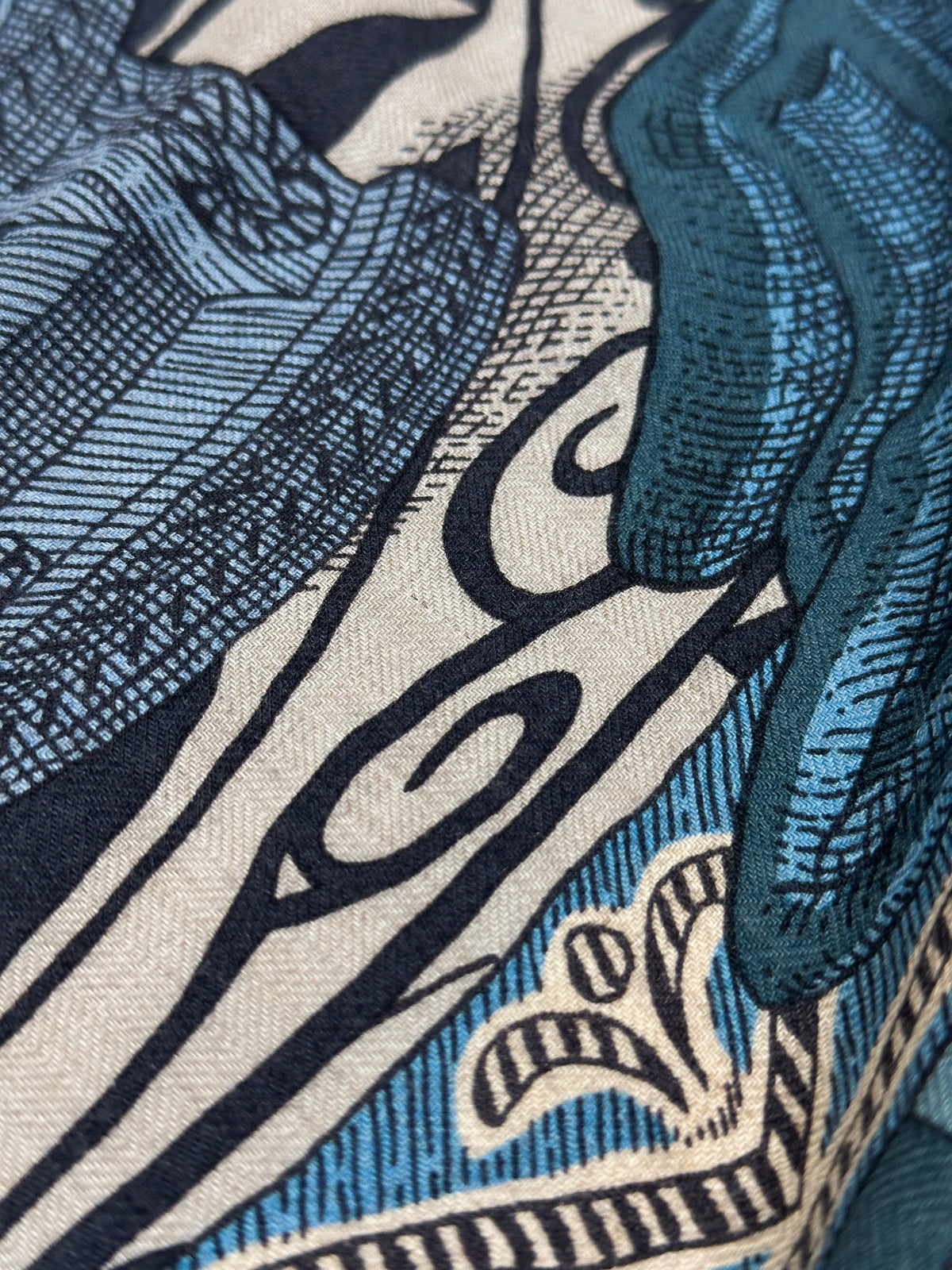 Hermès La Danse des Amazones Cashmere Silk 140