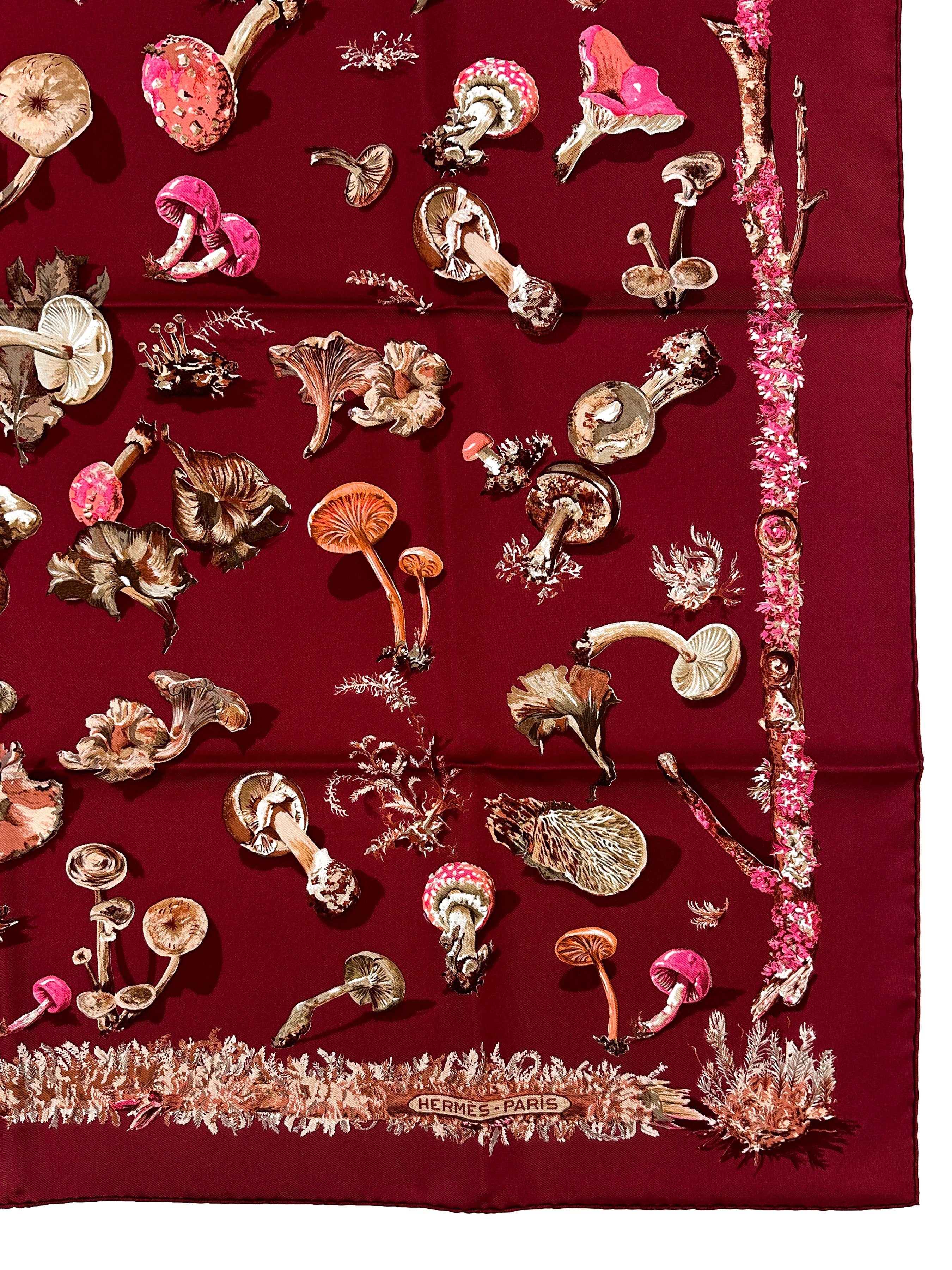 Hermès Champignons 90
