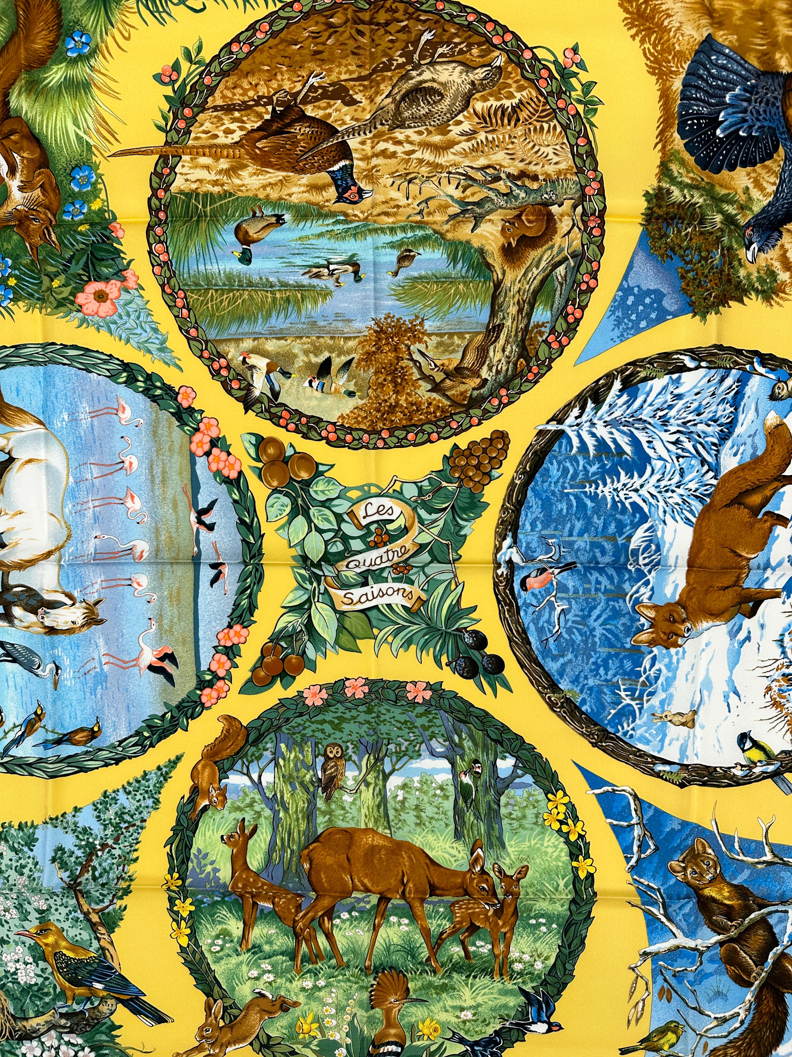Hermès Les Quatre Saisons 90