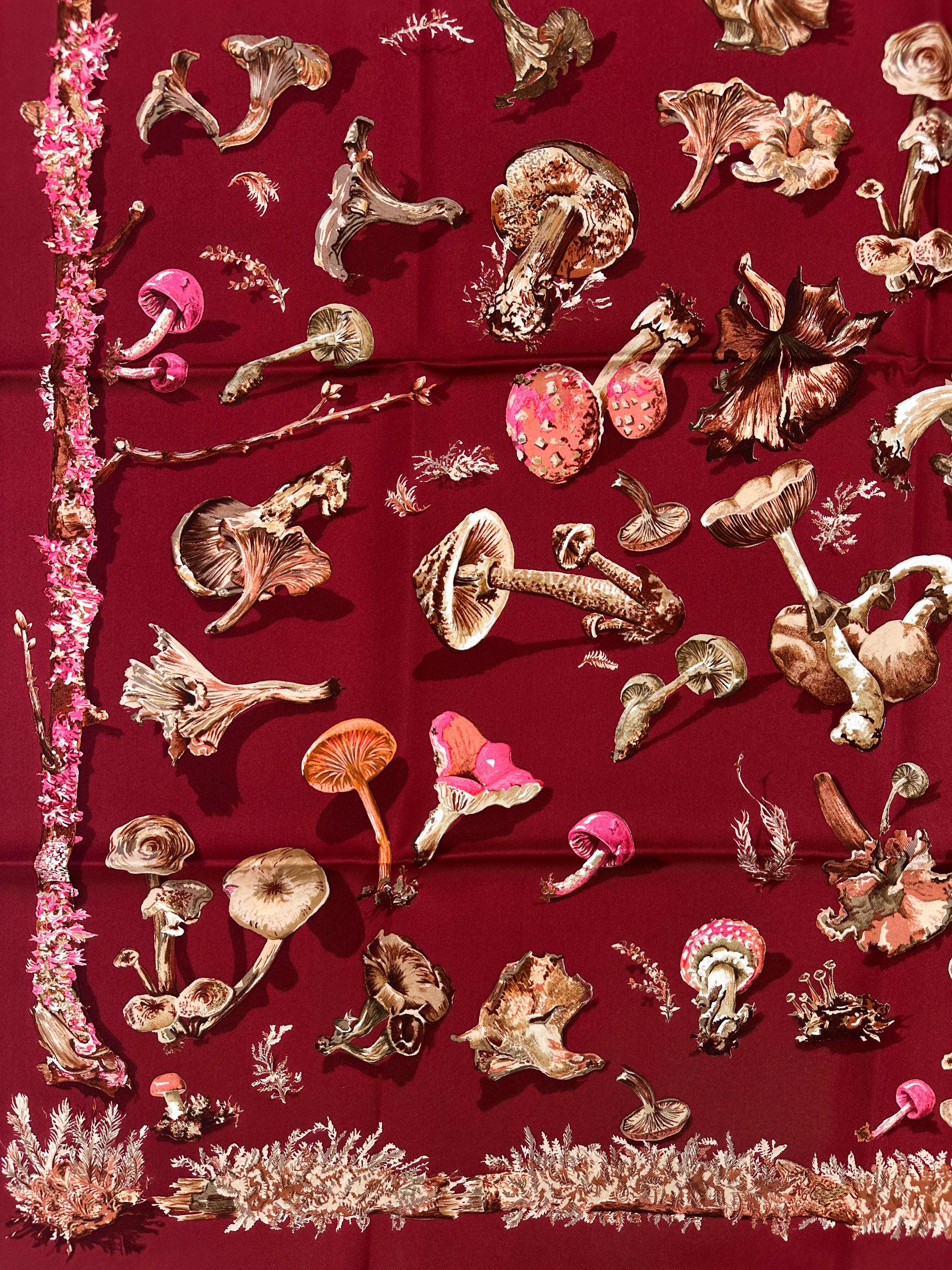 Hermès Champignons 90