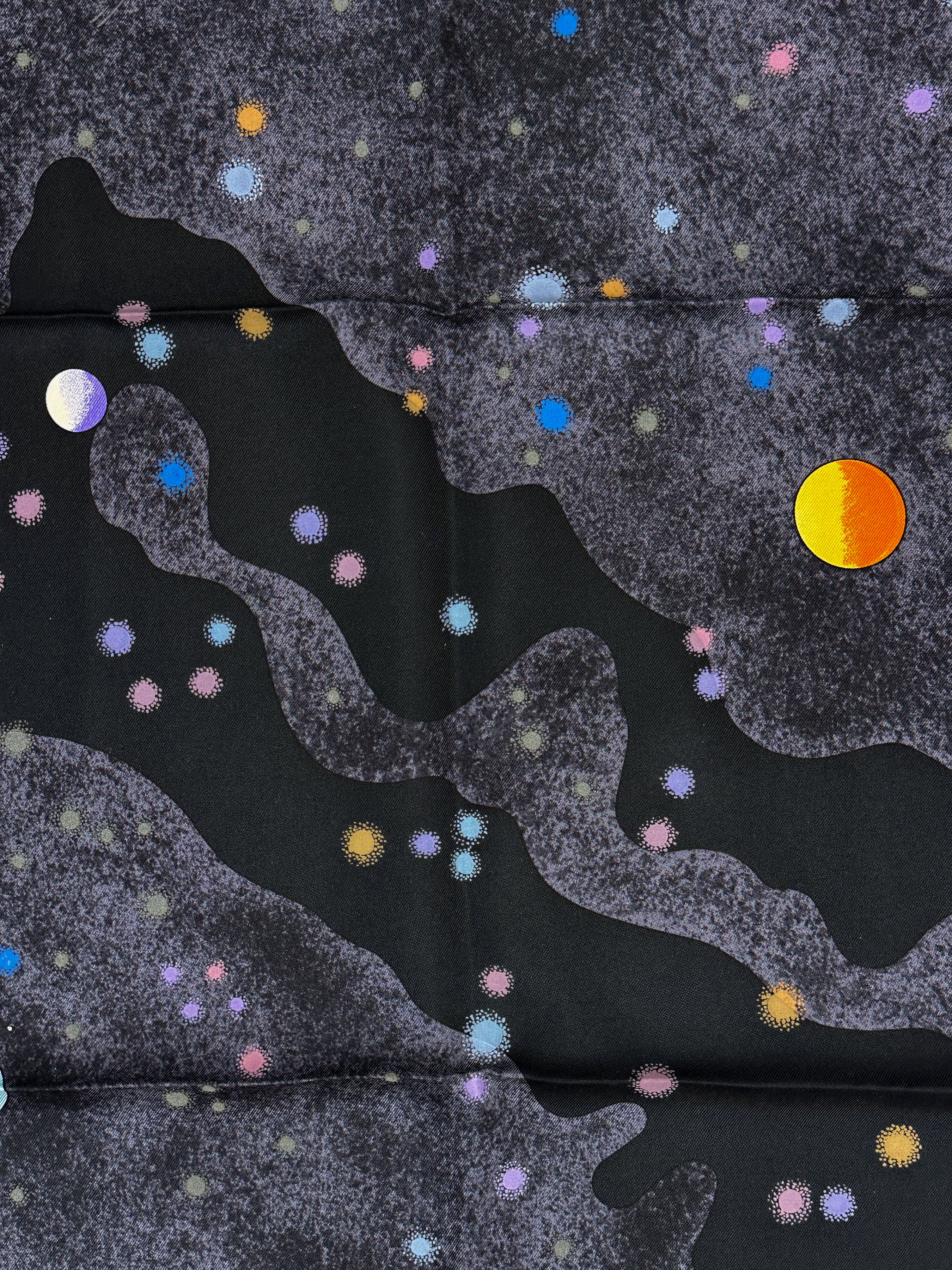 Hermès Limited Edition Glow In The Dark La Voie Lactée 90
