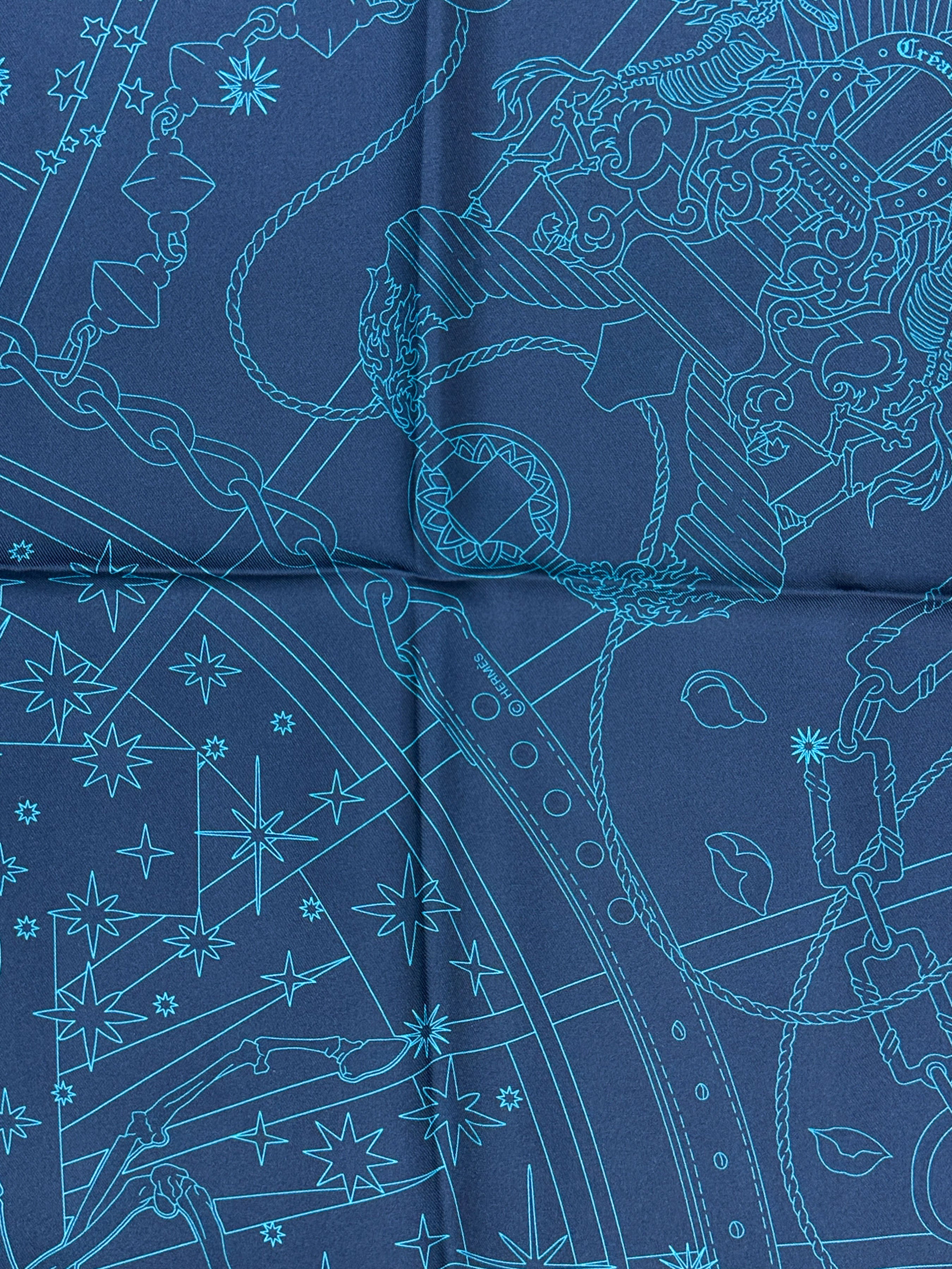 Hermès C'est La Fête Double Face 90