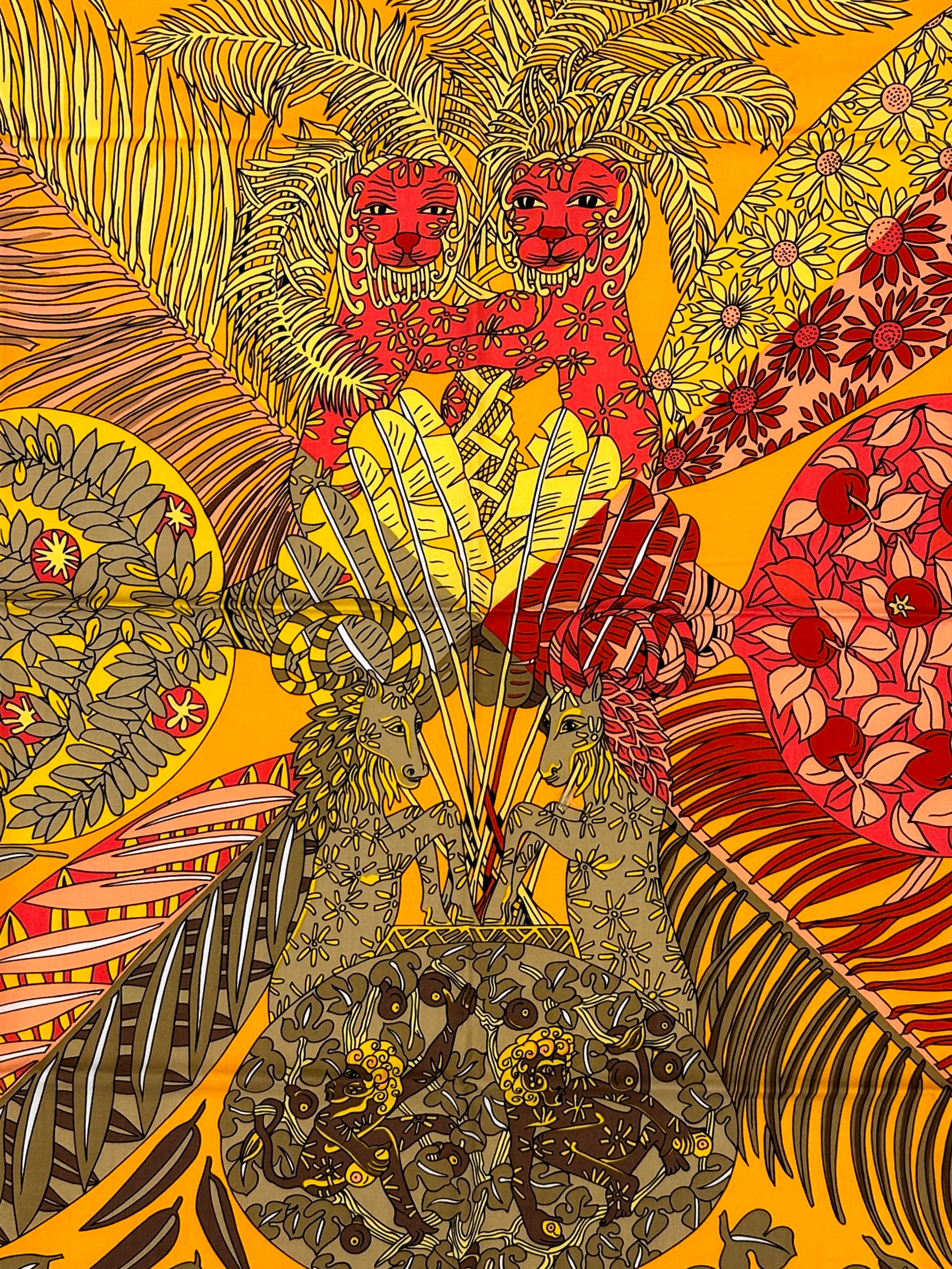 Hermès Gardiens des Arbres Cotton 70