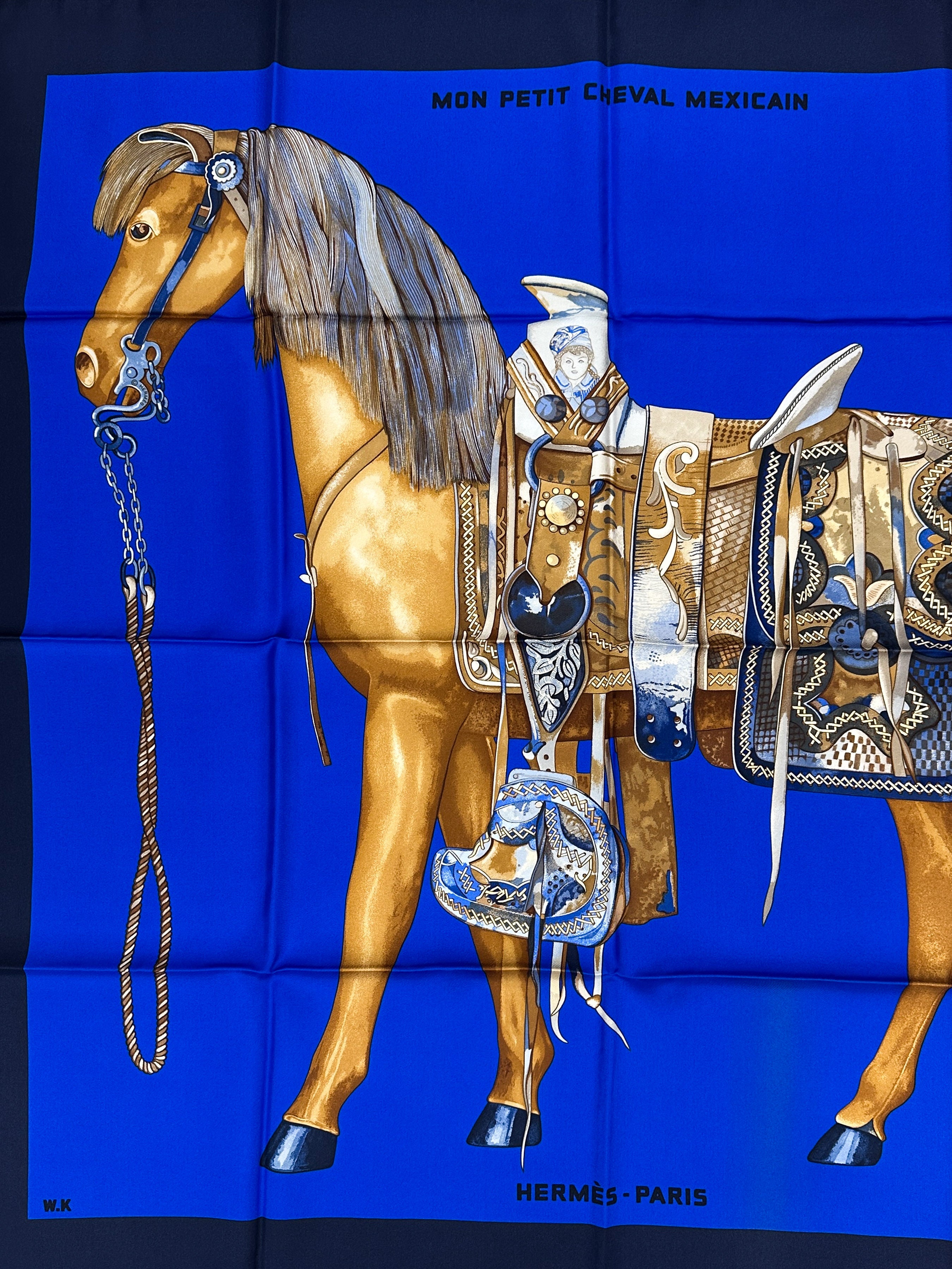 Hermès Mon Petit Cheval Mexicain 90