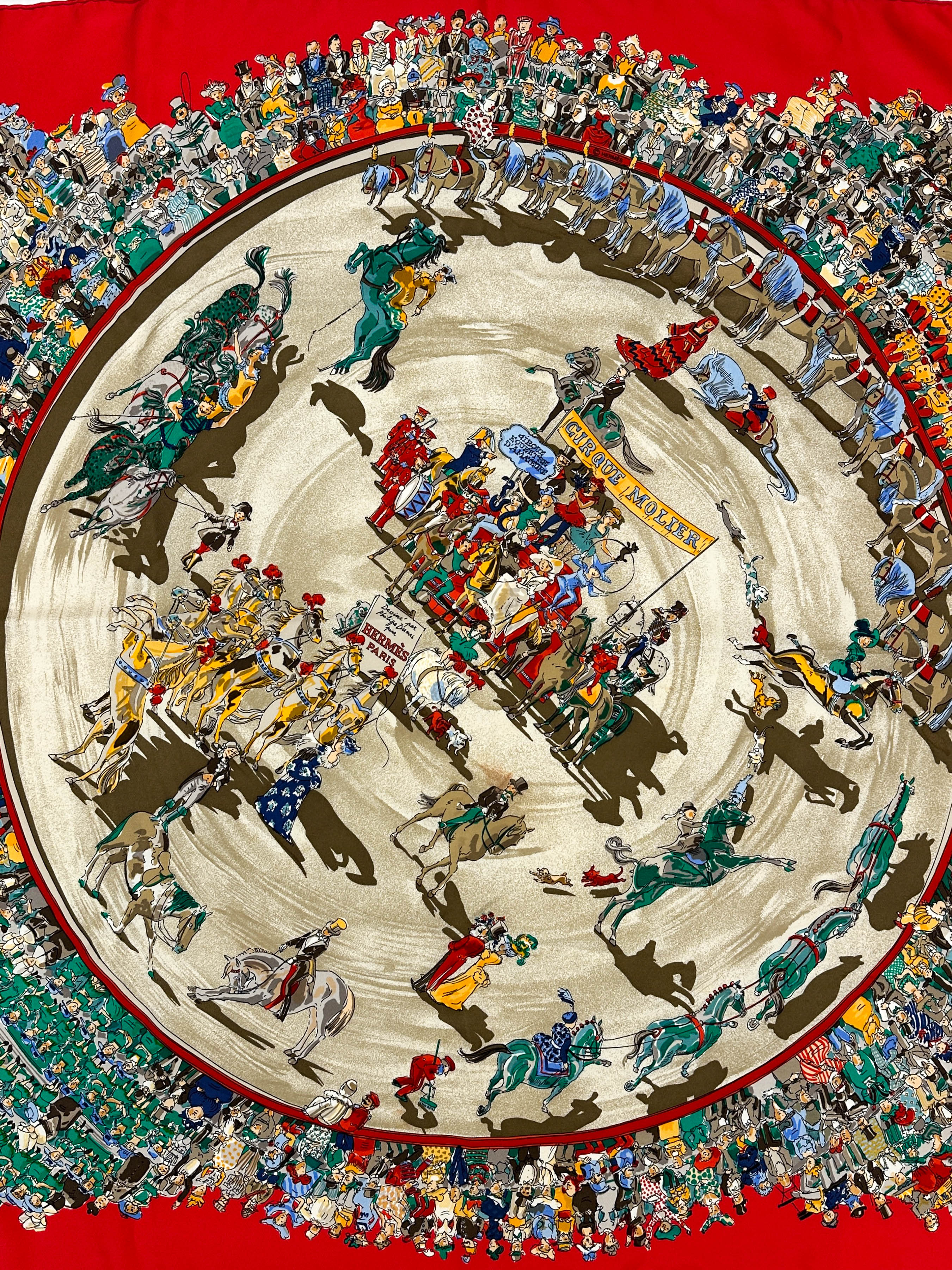 Hermès Le Cirque Molier 90