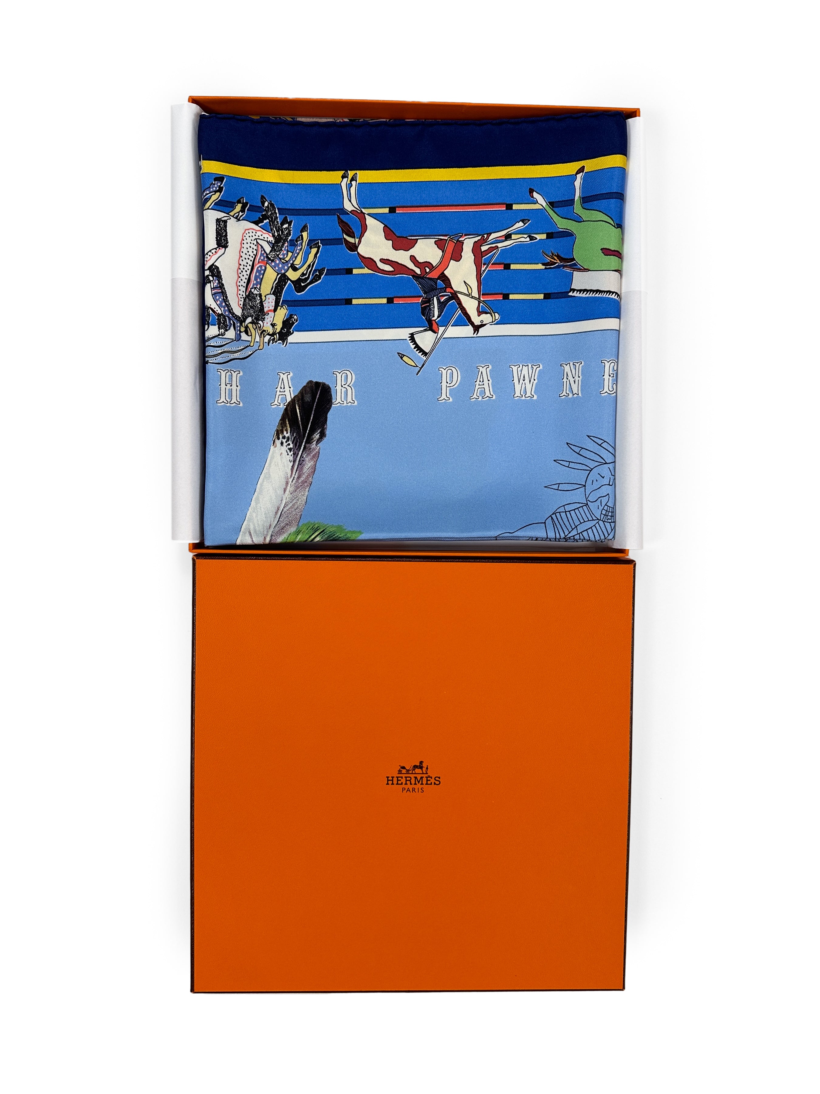 Hermès Pani La Shar Pawnee 90