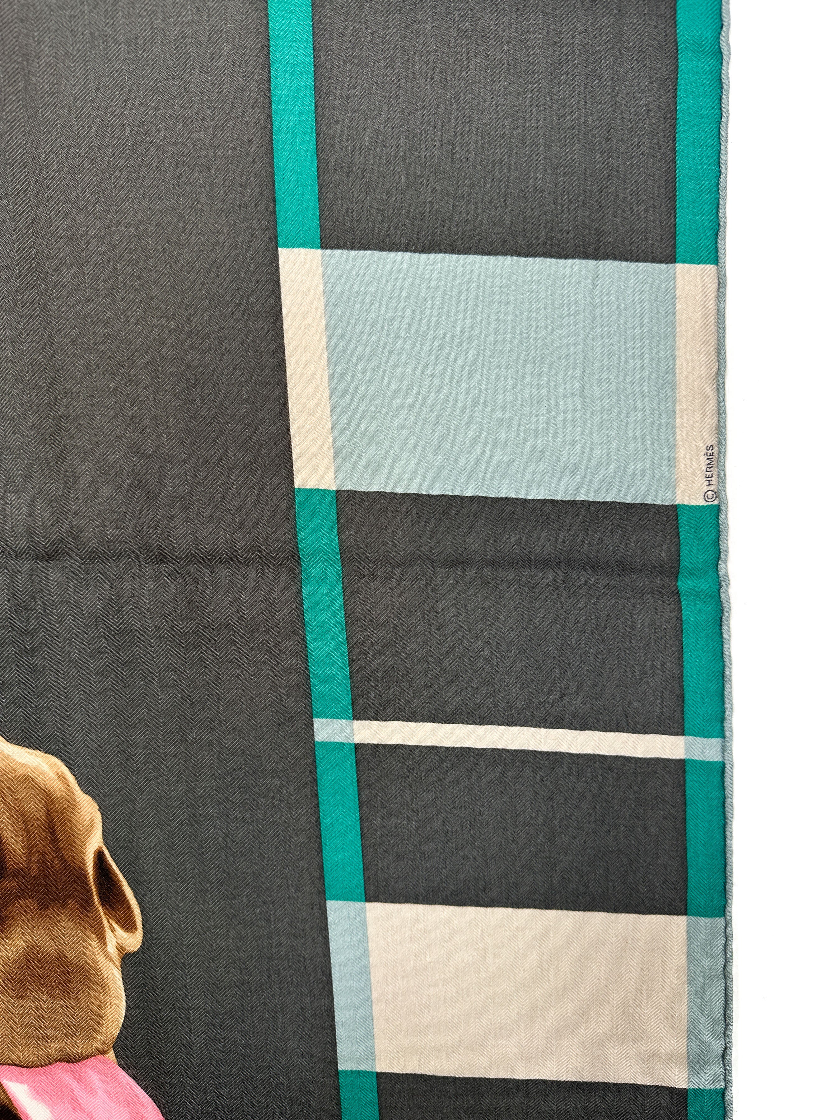 Hermès Rocabar de Rire Cashmere Silk 100