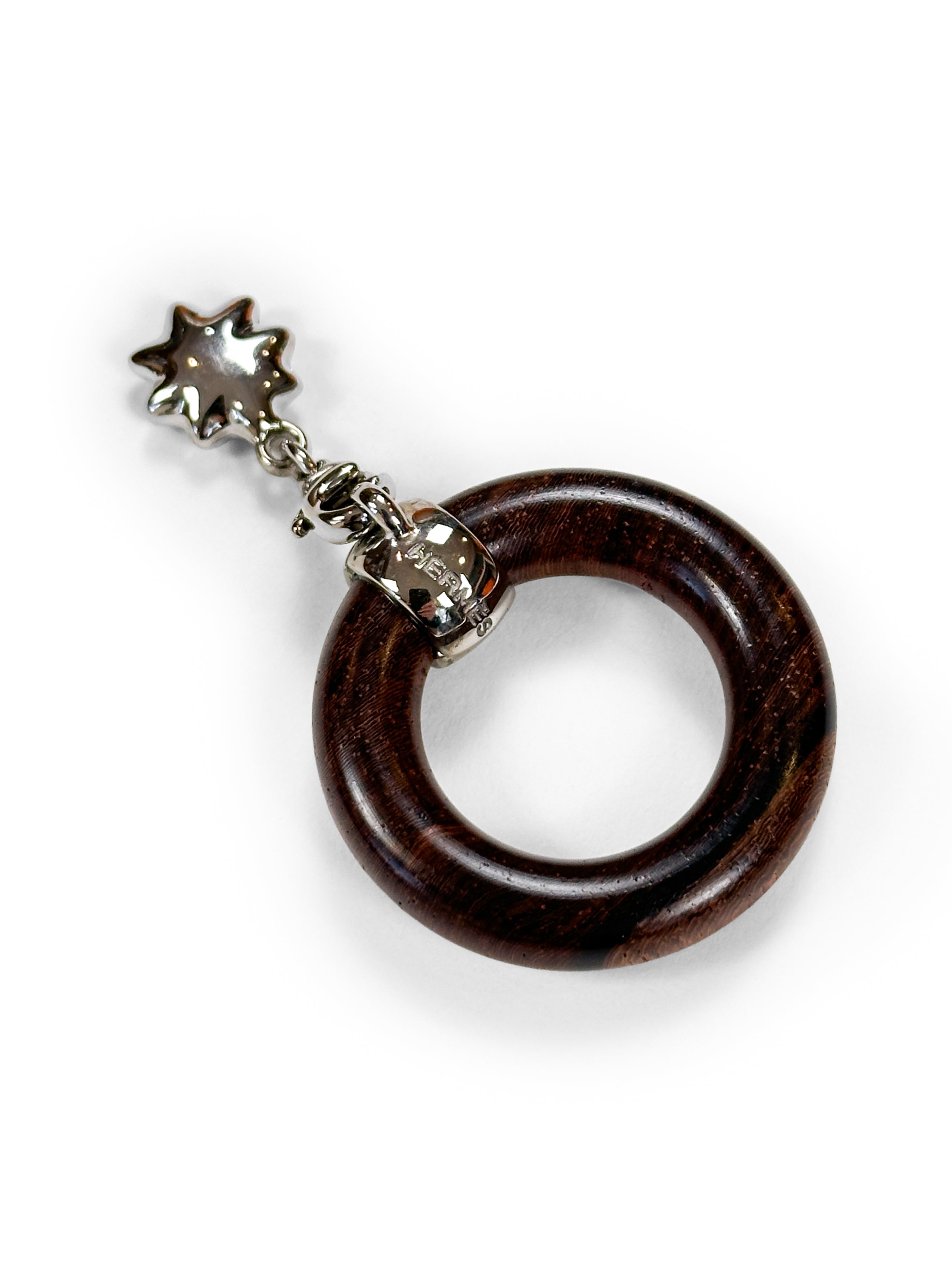 Hermès Wooden Scarf Ring