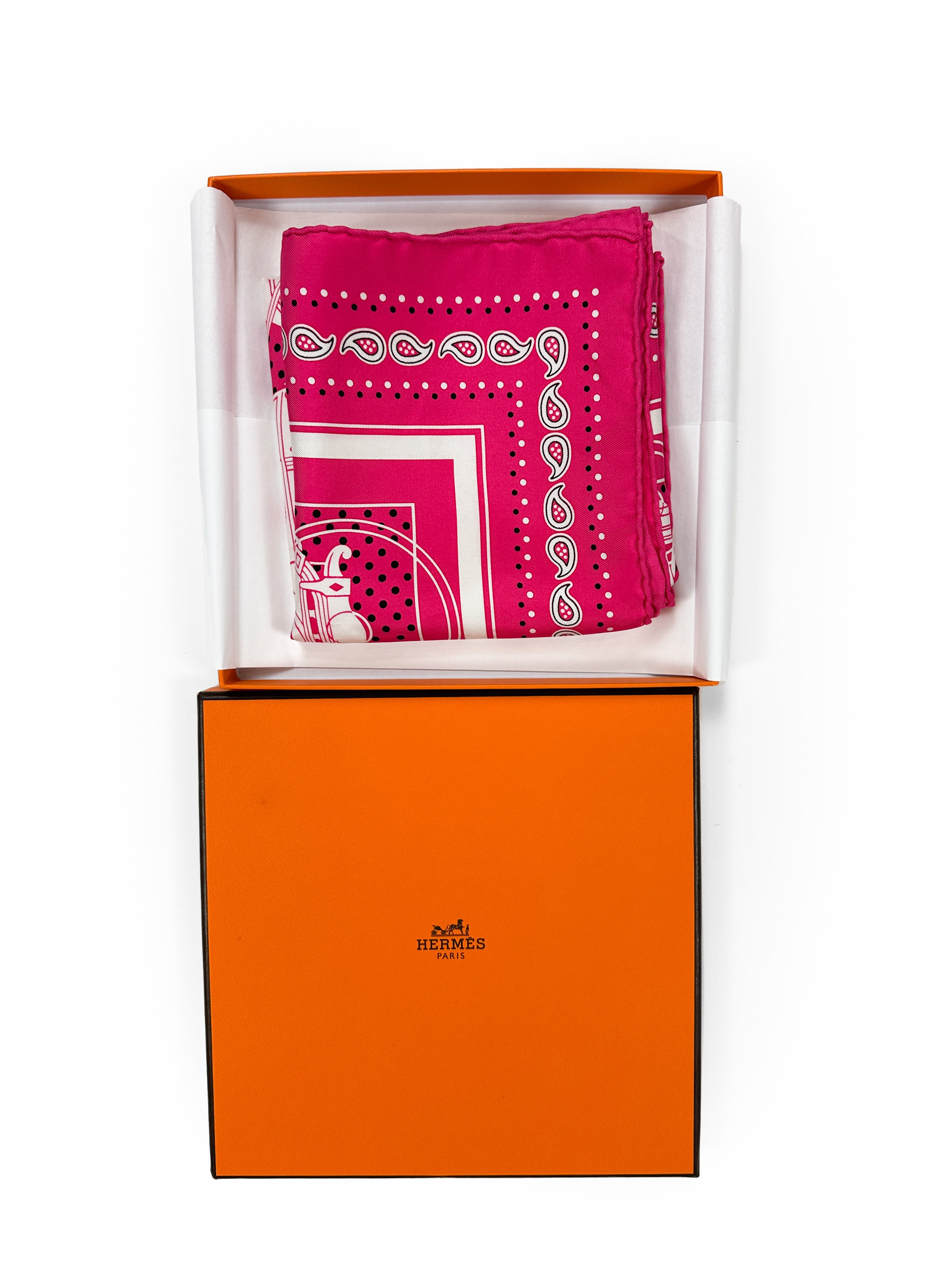 Hermès Ex-Libris Bandana 55