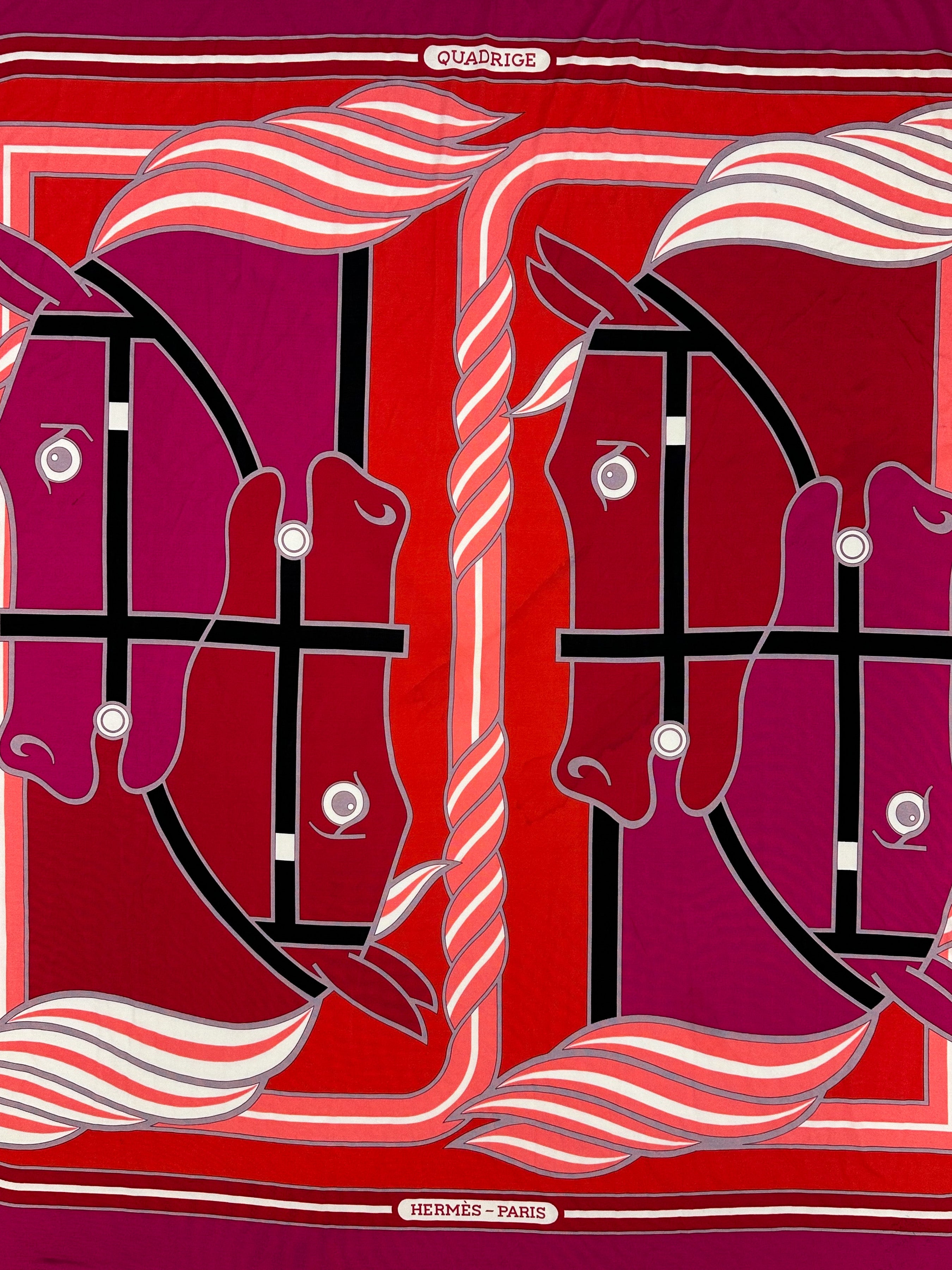 Hermès Quadrige Silk Jersey 90