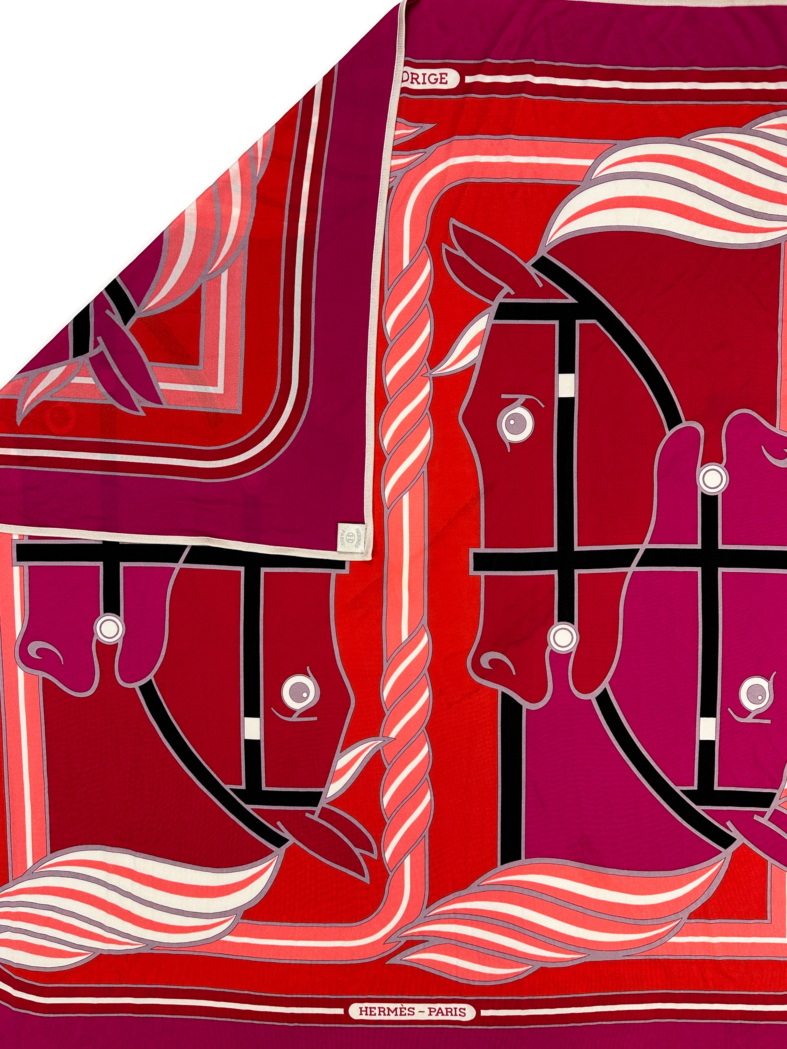 Hermès Quadrige Silk Jersey 90