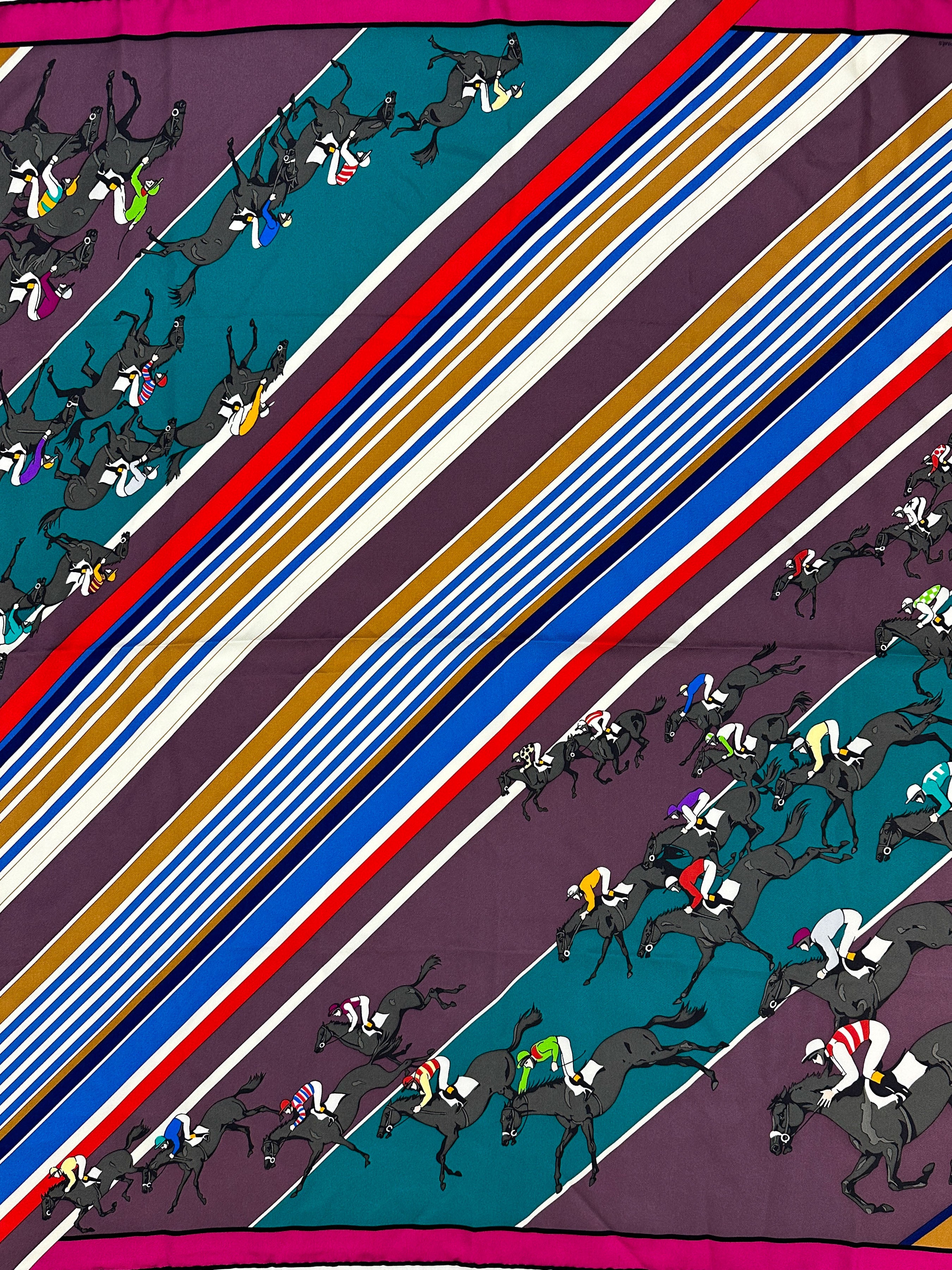 Hermès Les Courses 90