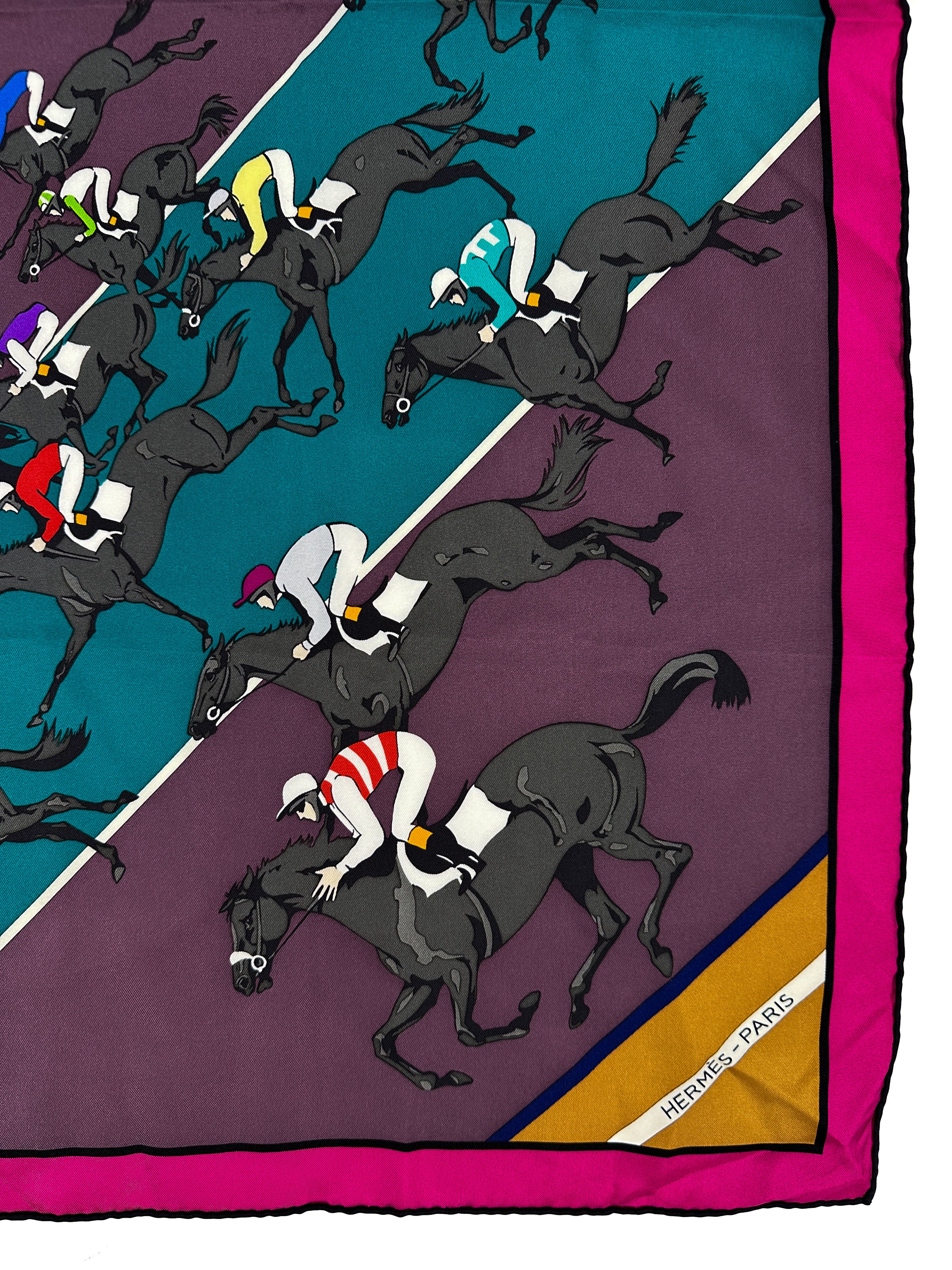 Hermès Les Courses 90