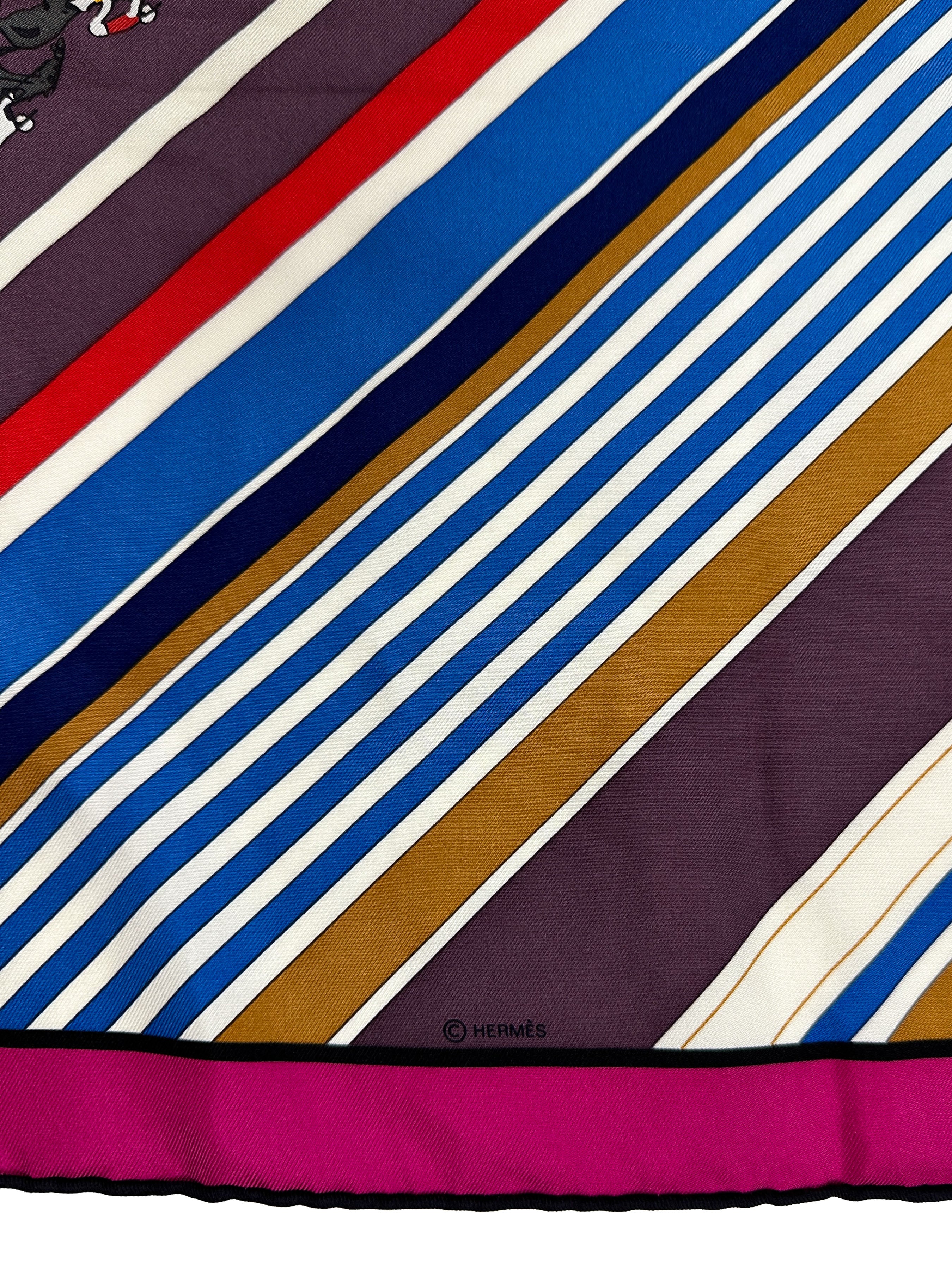 Hermès Les Courses 90