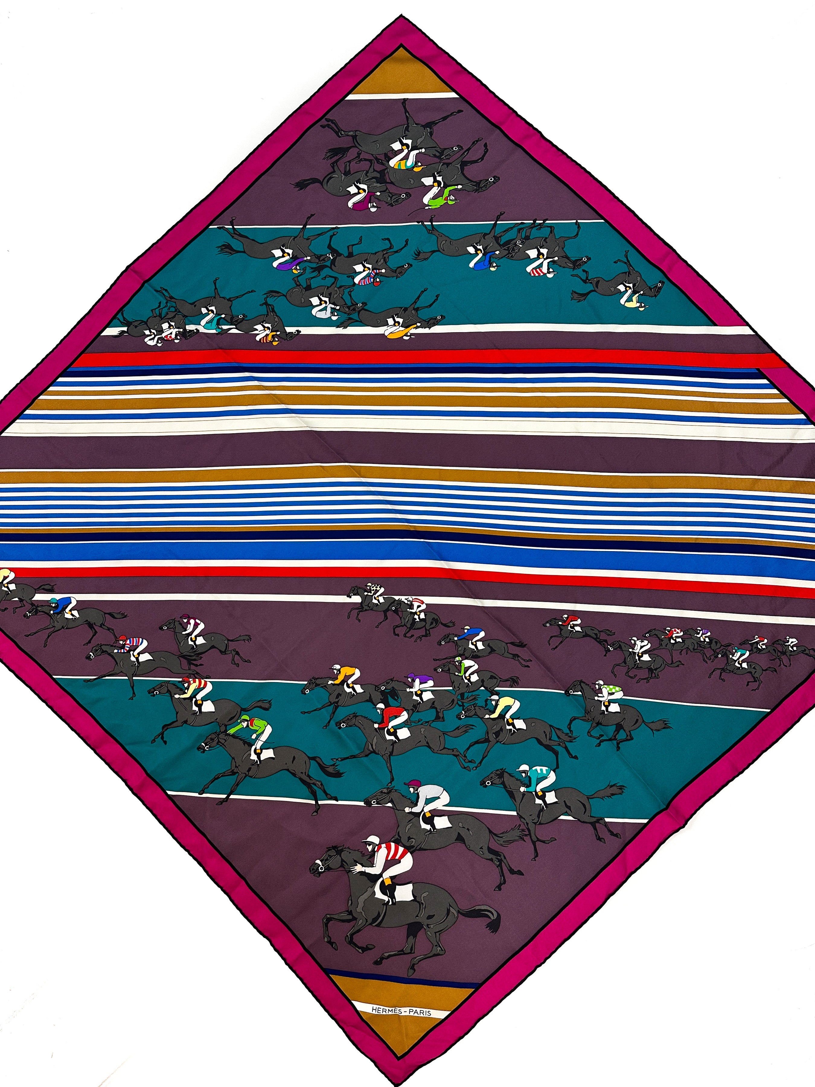 Hermès Les Courses 90