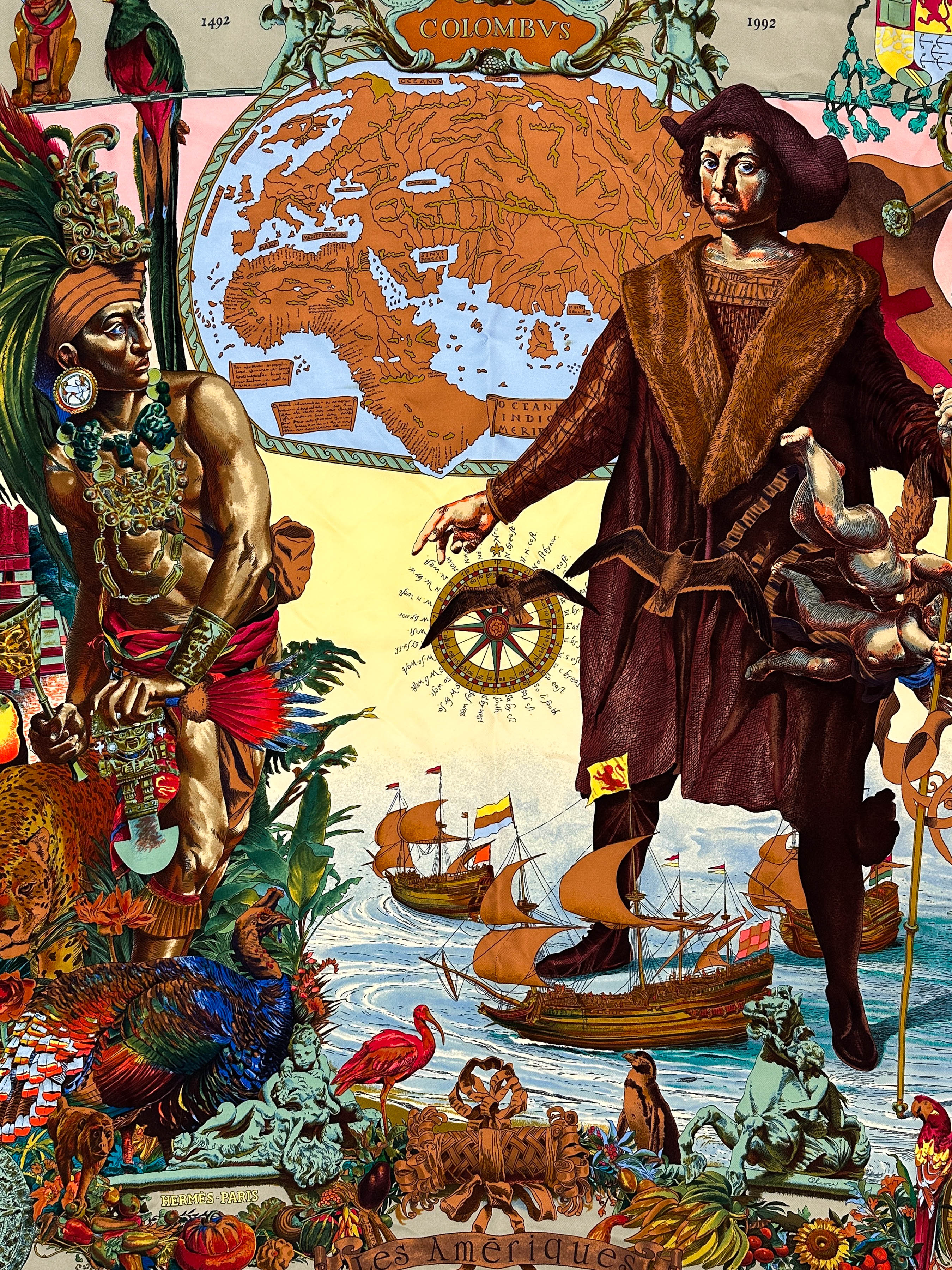 Hermès Les Amériques 90