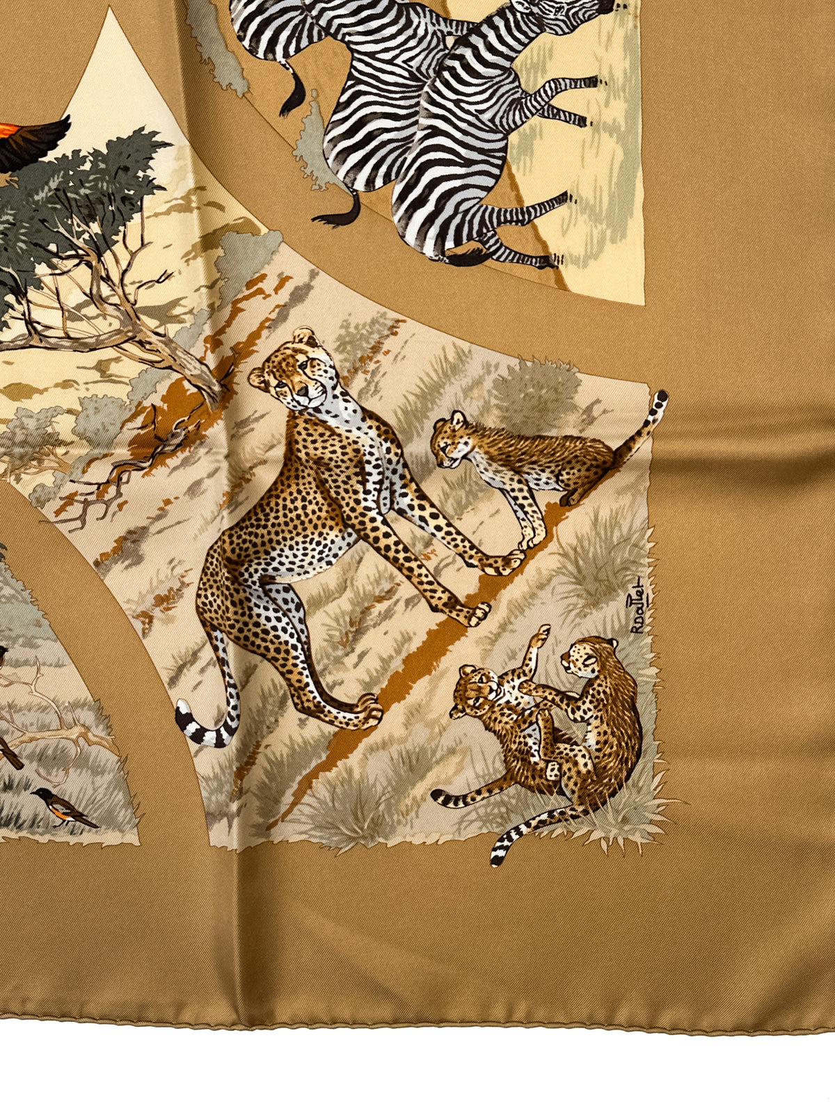 Hermès Tanzanie Plissé 90