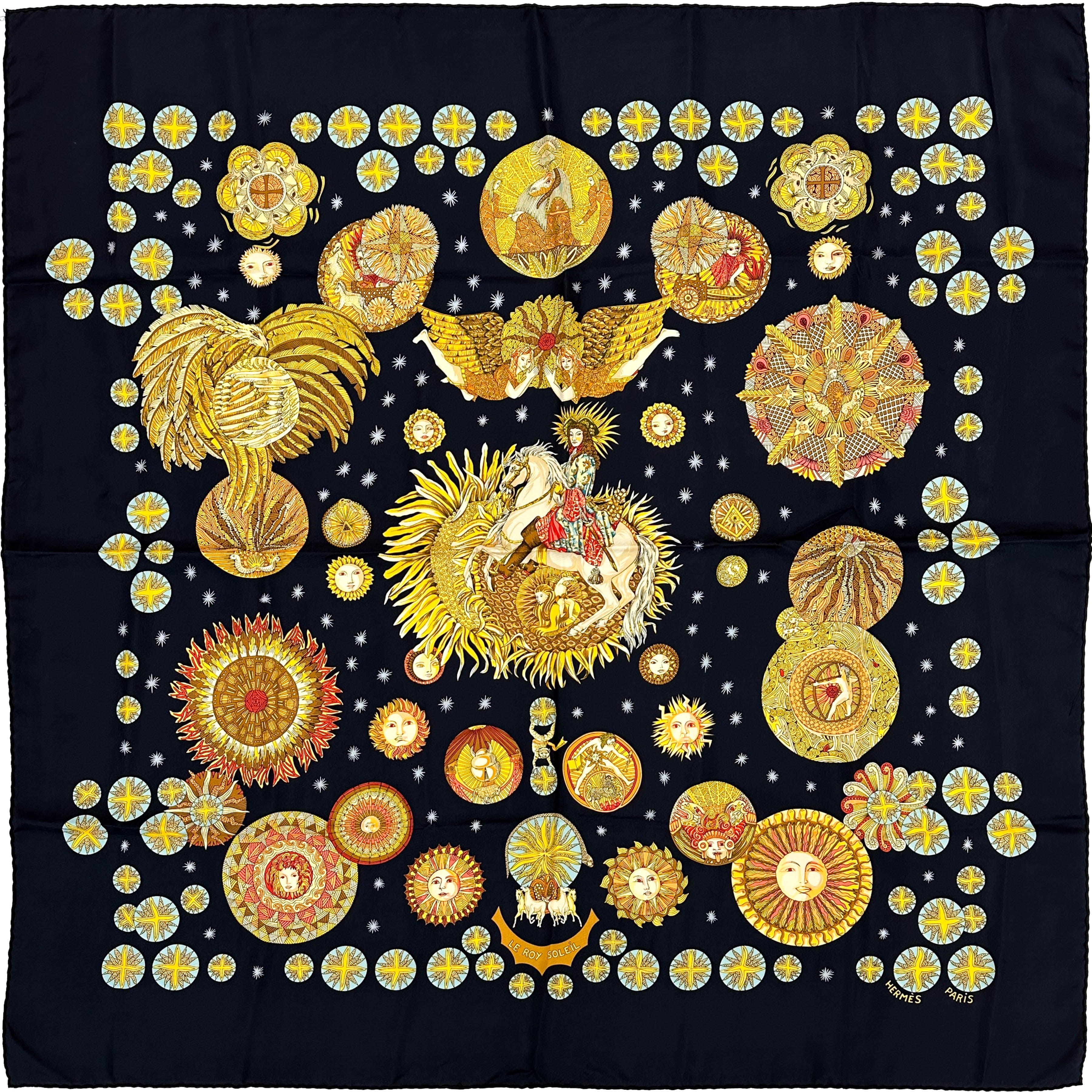 Hermès Le Roy Soleil 90