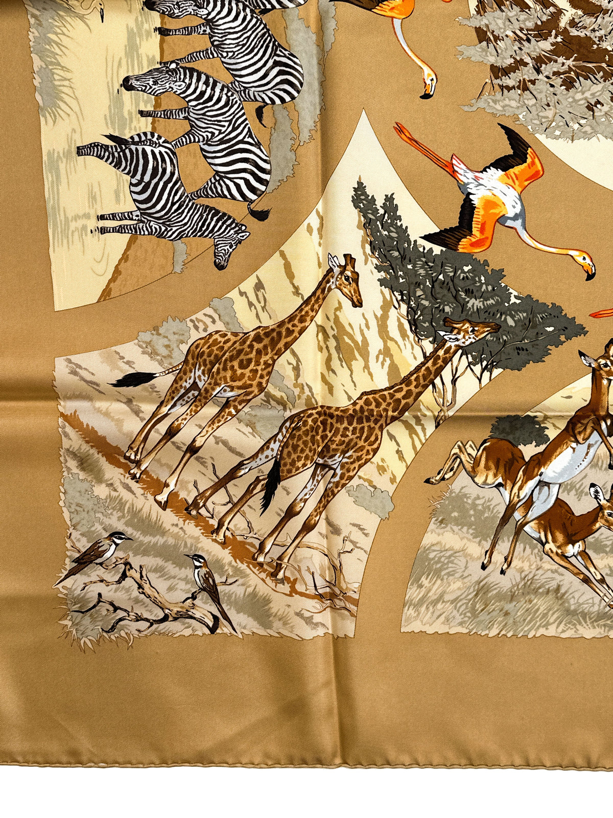 Hermès Tanzanie Plissé 90