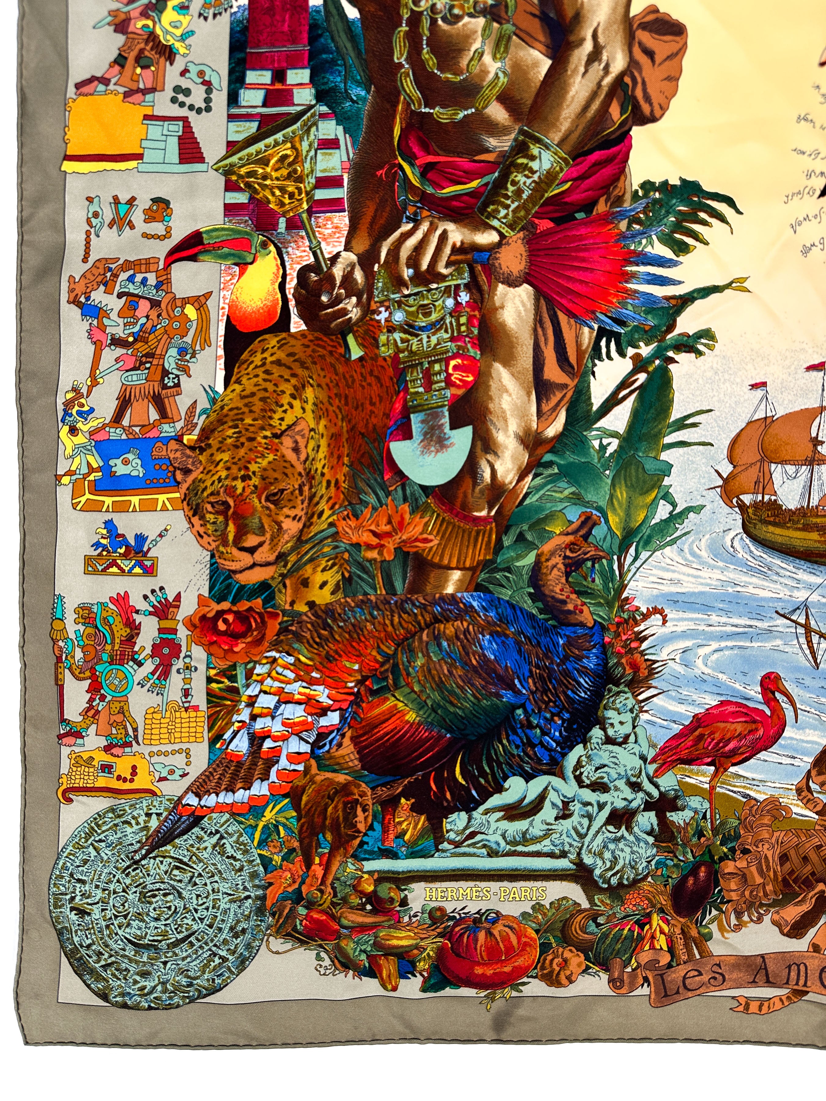 Hermès Les Amériques 90