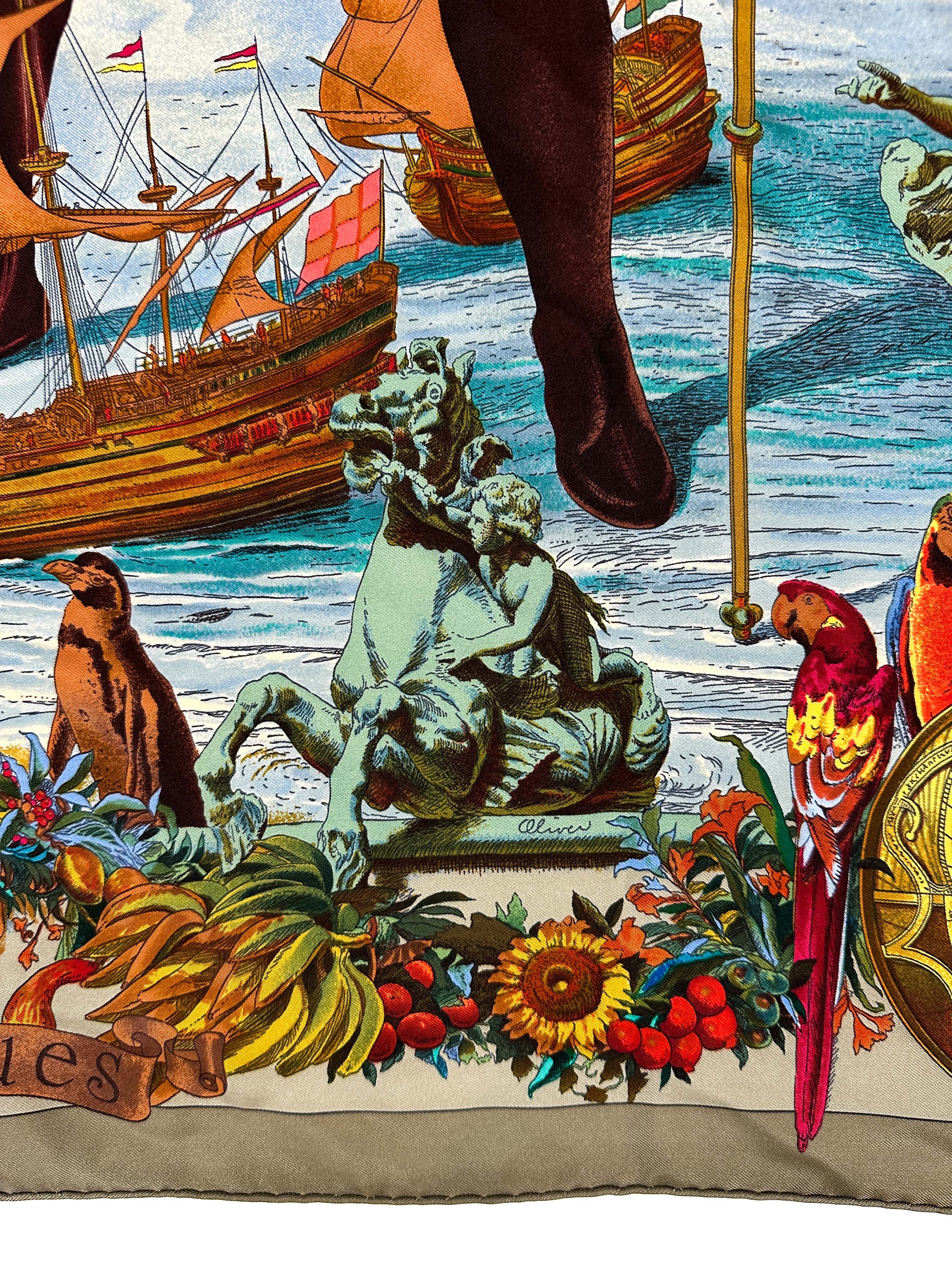 Hermès Les Amériques 90