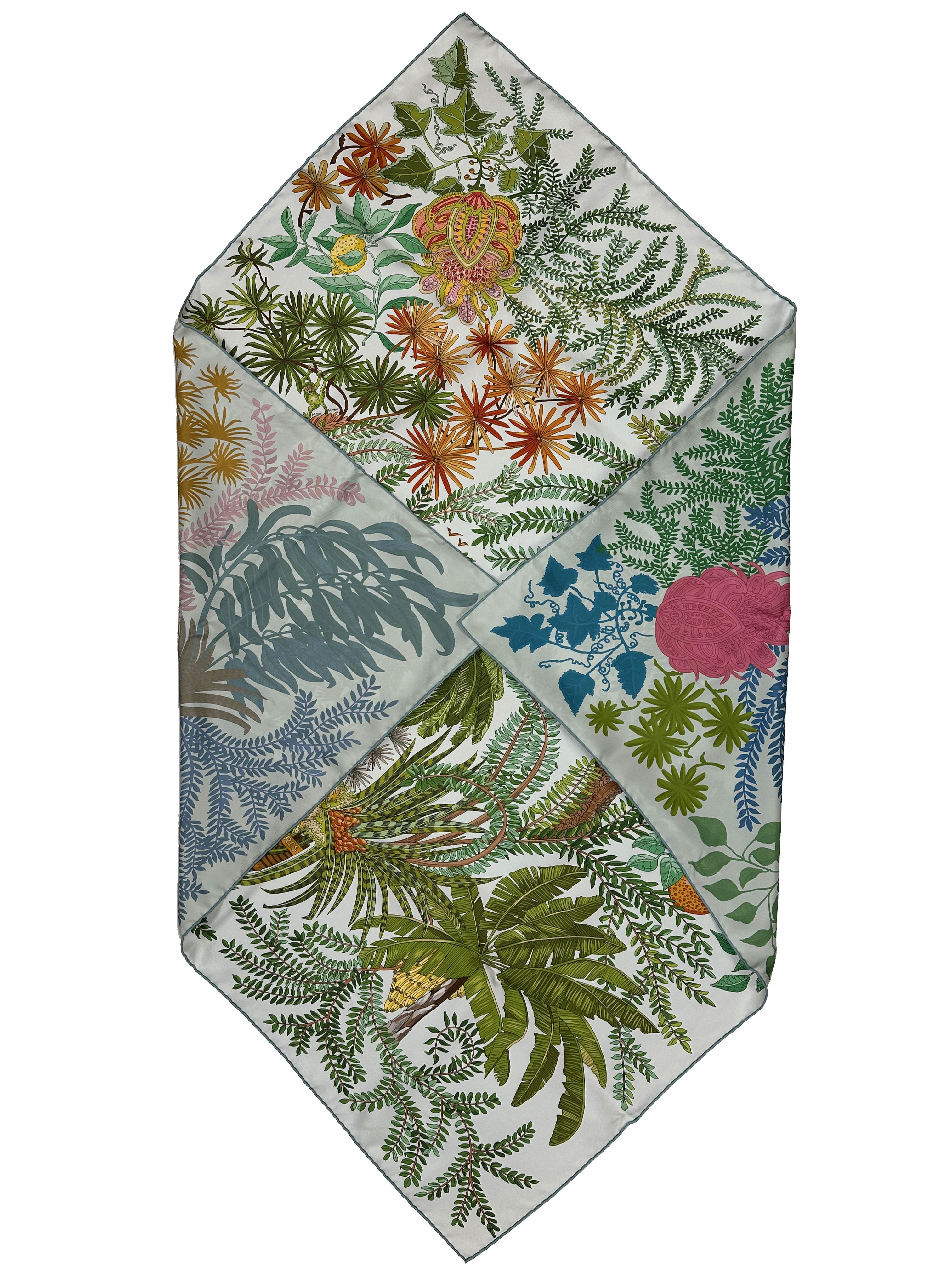 Hermès Le Jardin des Peintres Double Face 90
