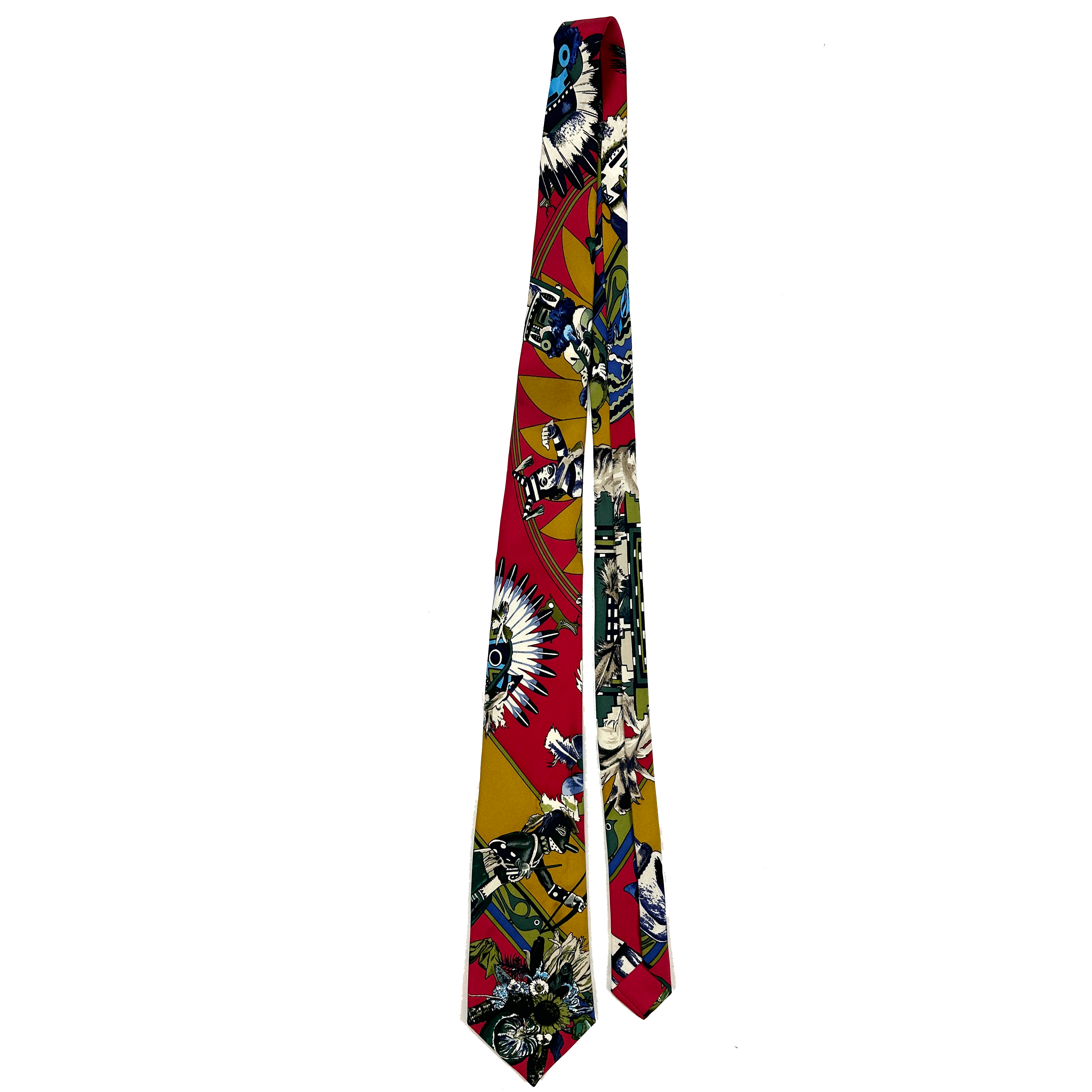 Hermès Kachinas Tie