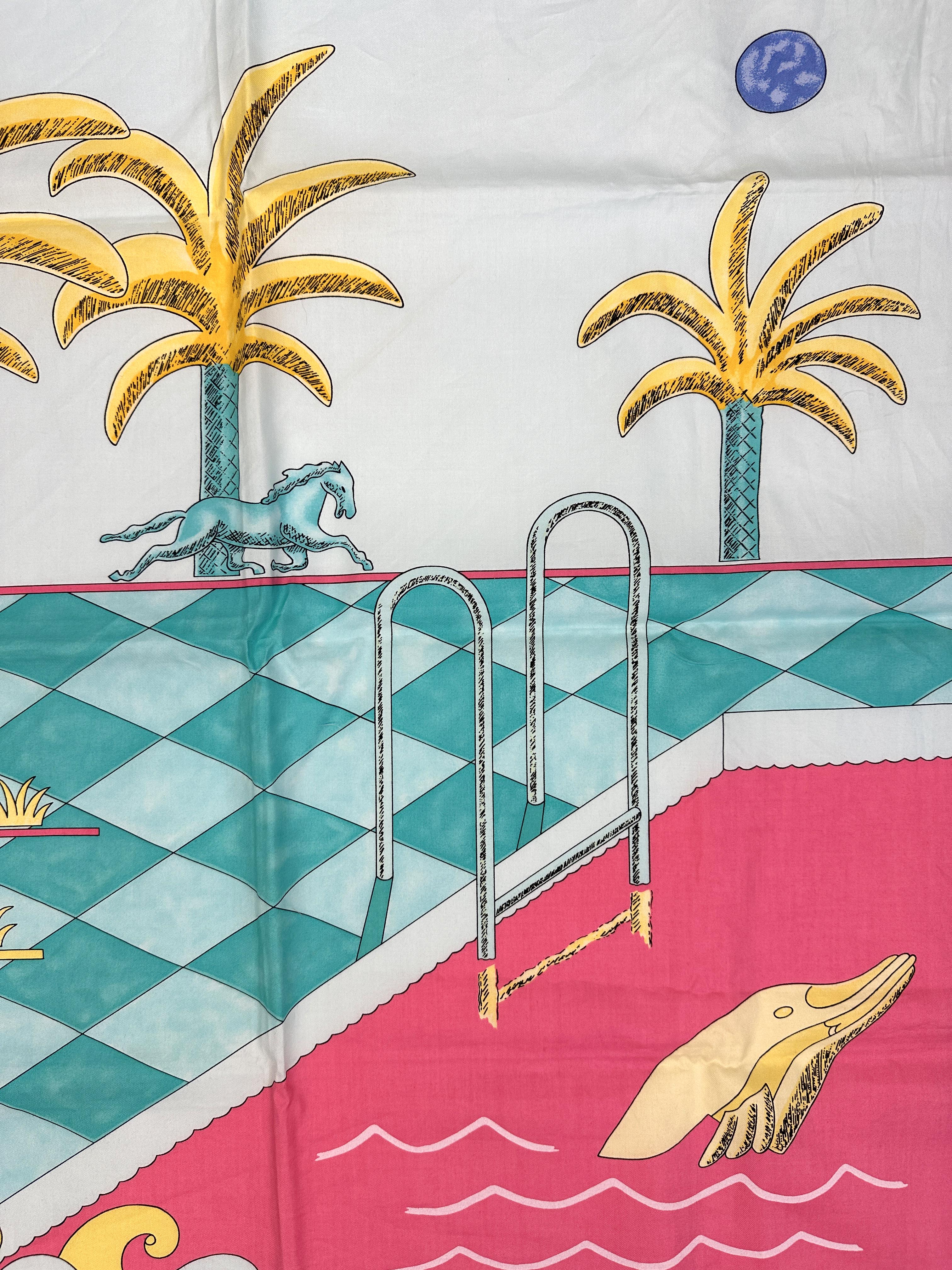 Hermès La Joie de Vivre Cotton 70