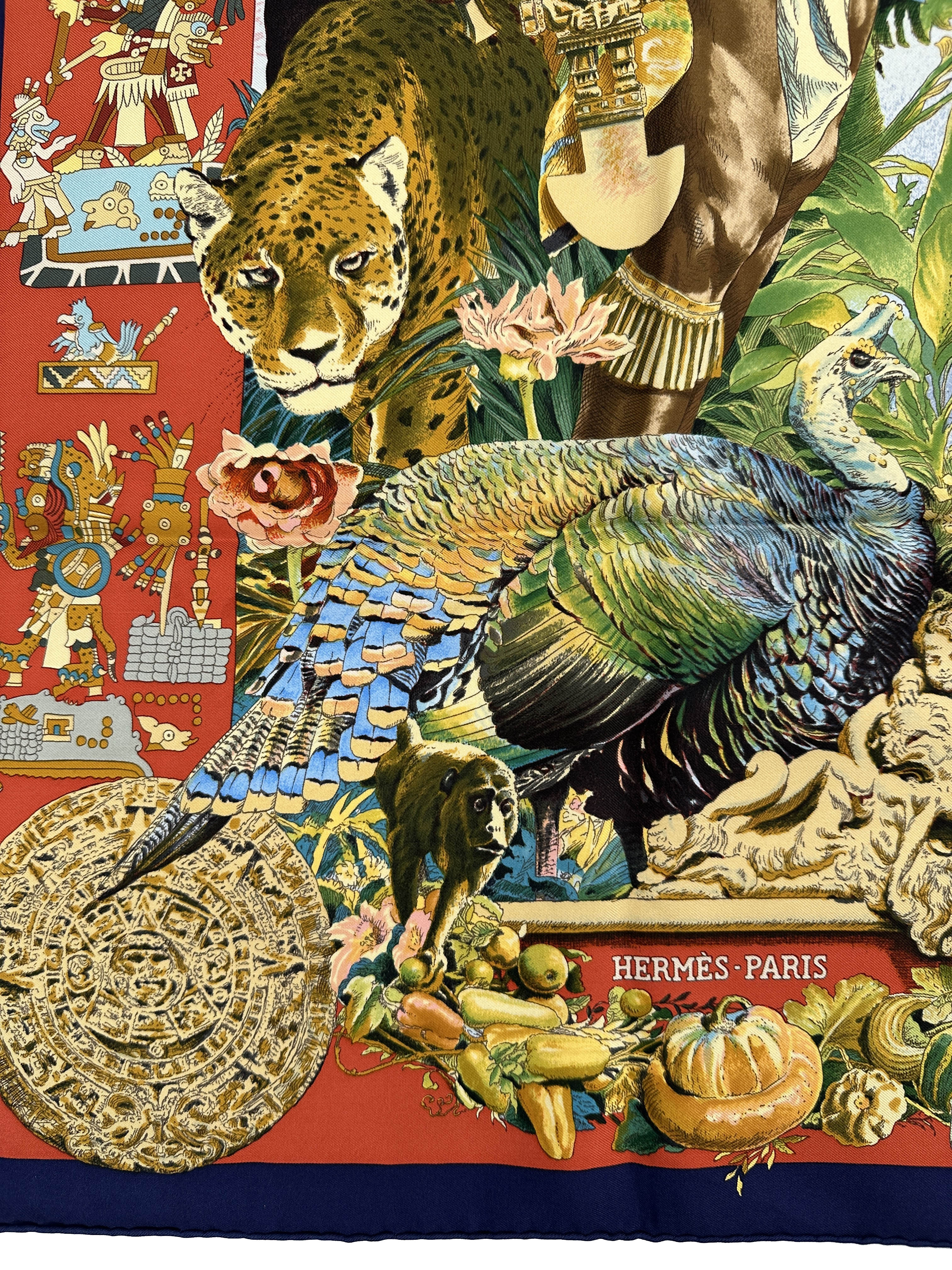 Hermès Les Amériques 90