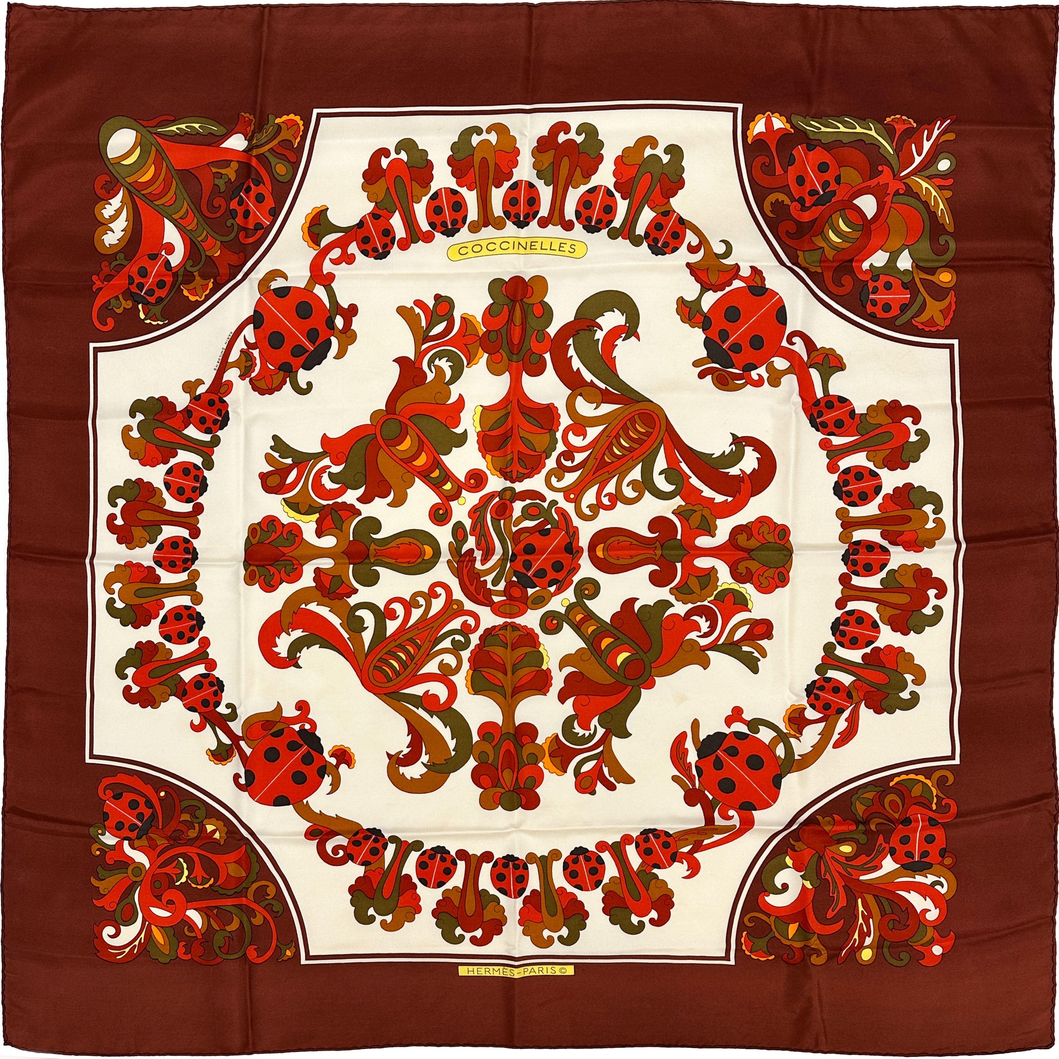 Hermès Les Coccinelles 90