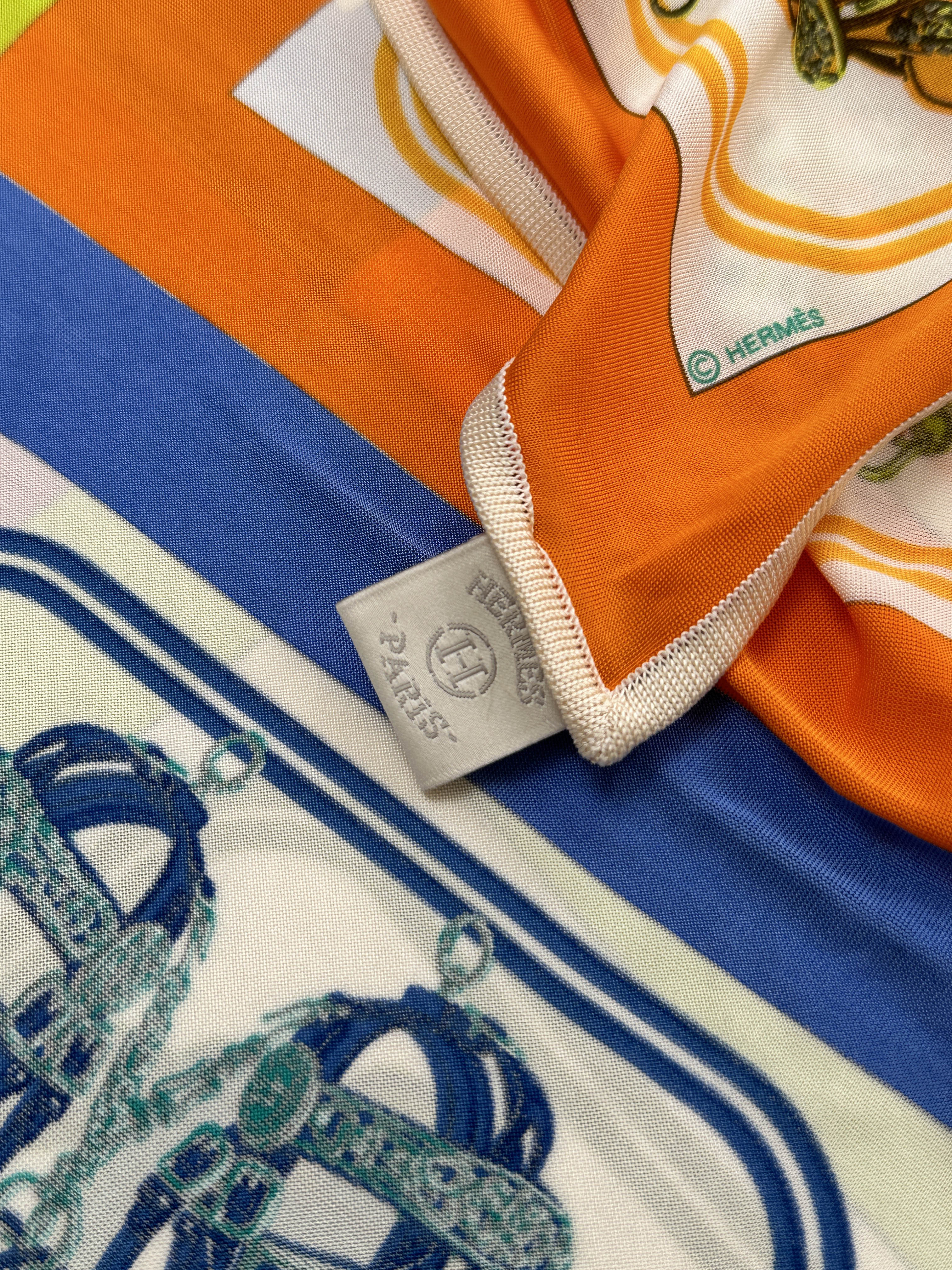 Hermès Mini Brides de Gala Silk Jersey 90