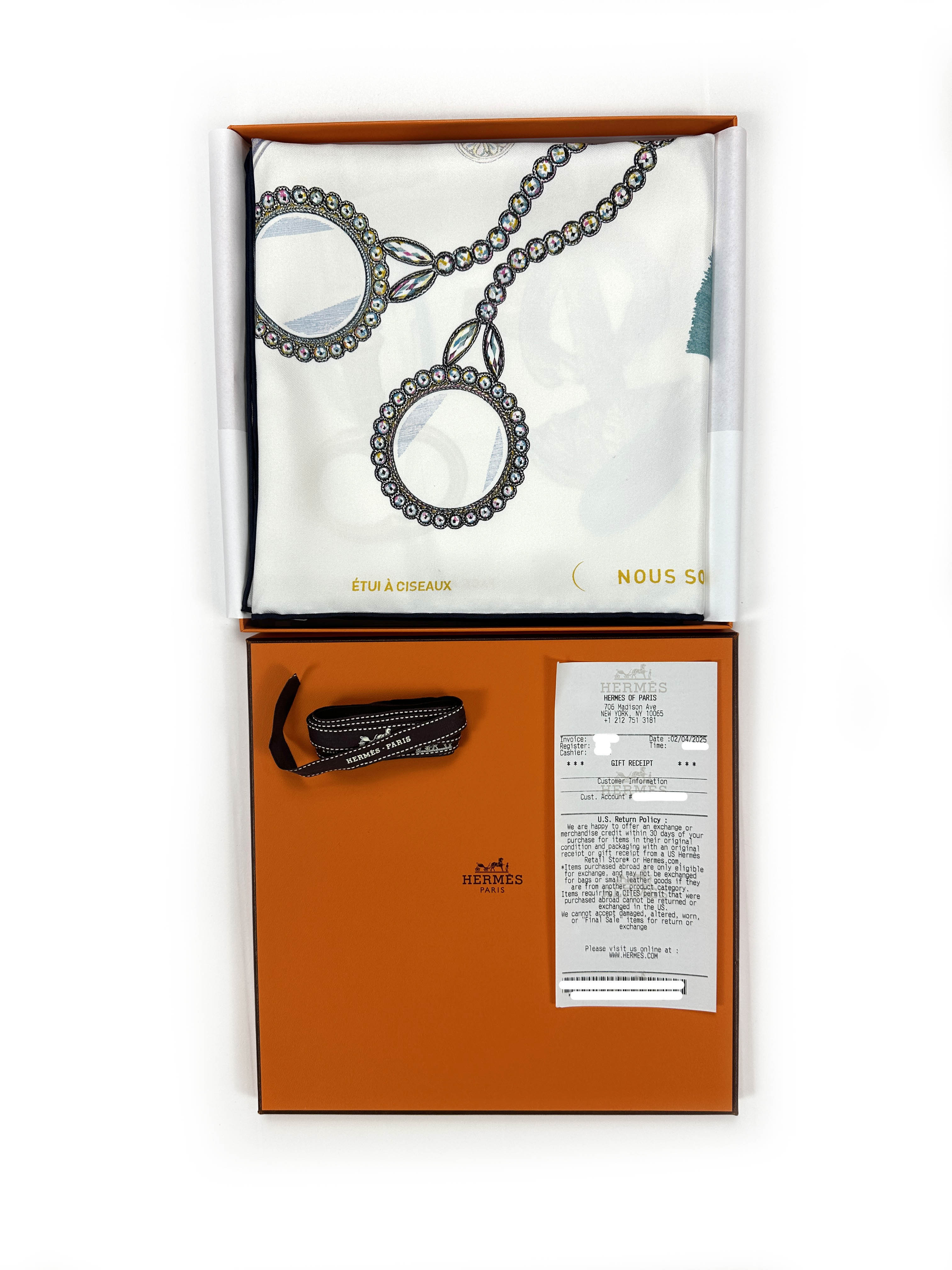 Hermès Nous Sommes Inseparables 90