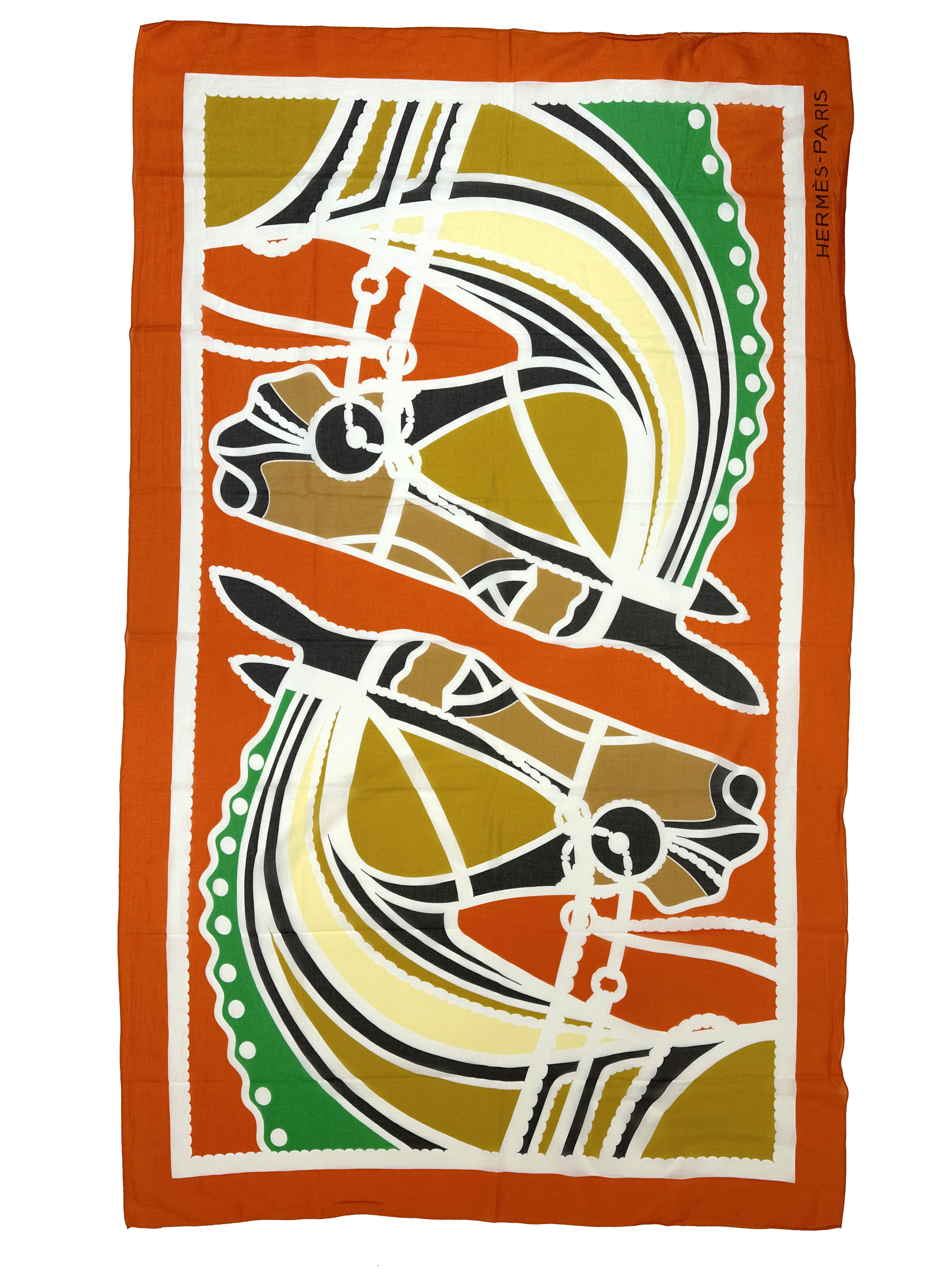 Hermès Robe du Soir Pareo and Towel Set