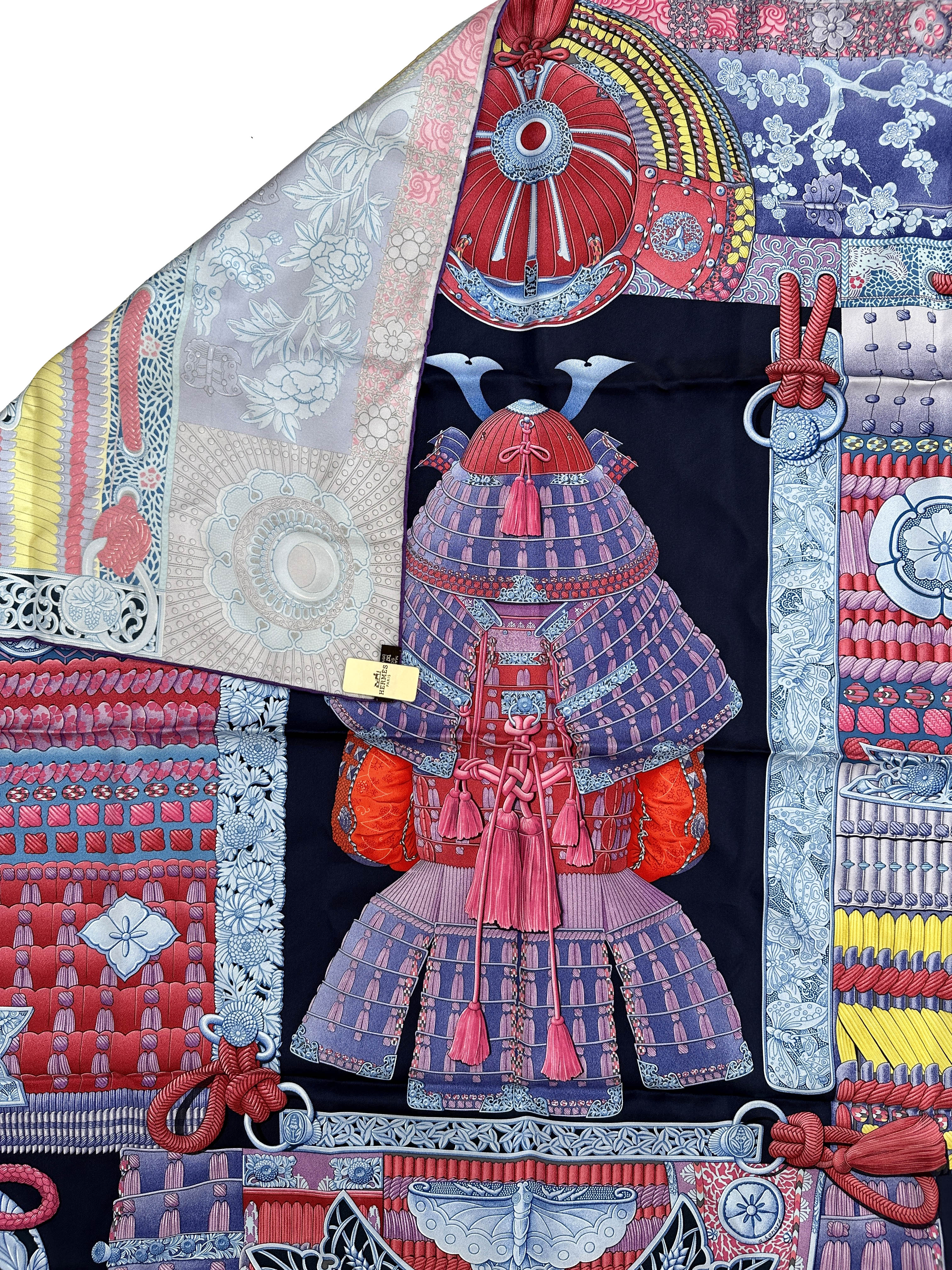 Hermès Parures de Samourais 90