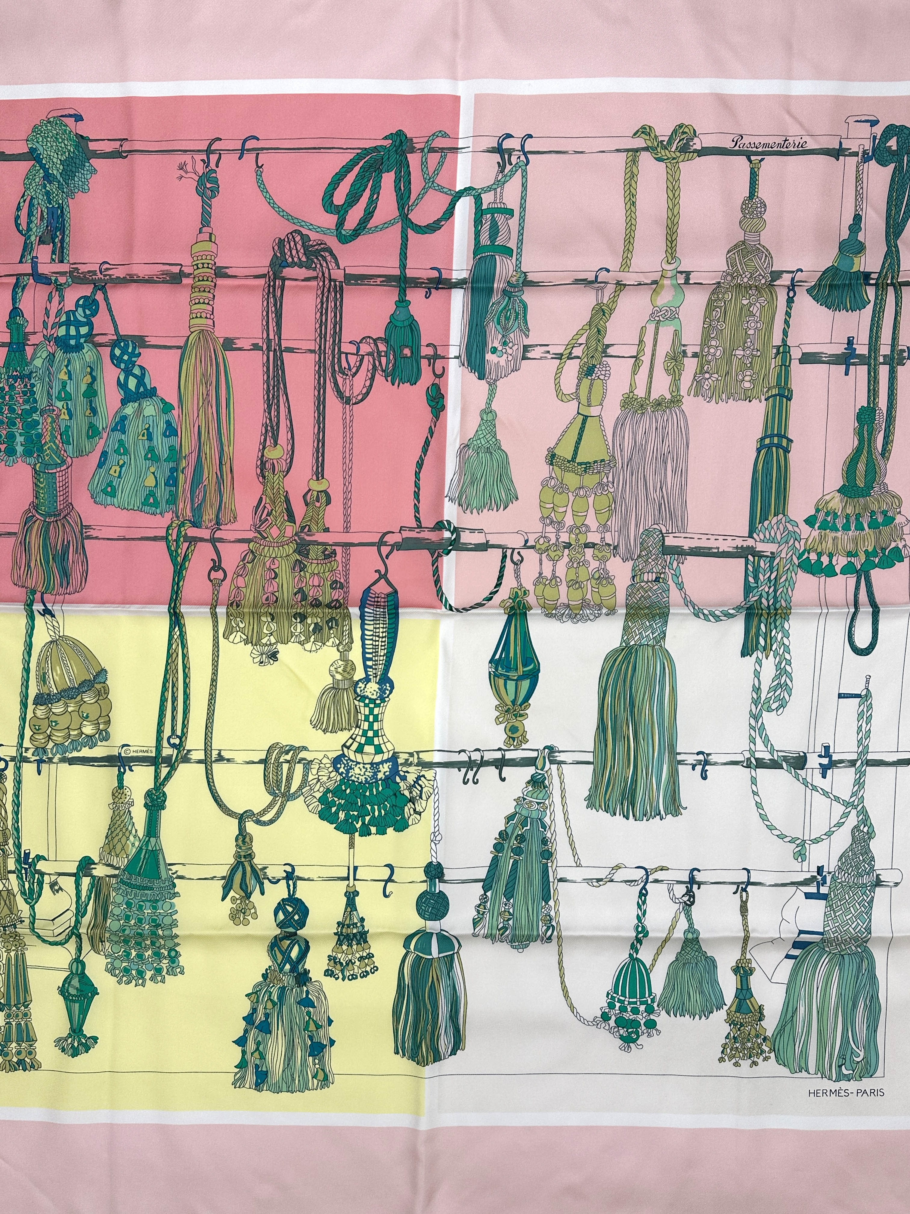 Hermès Passementerie Quadri 90