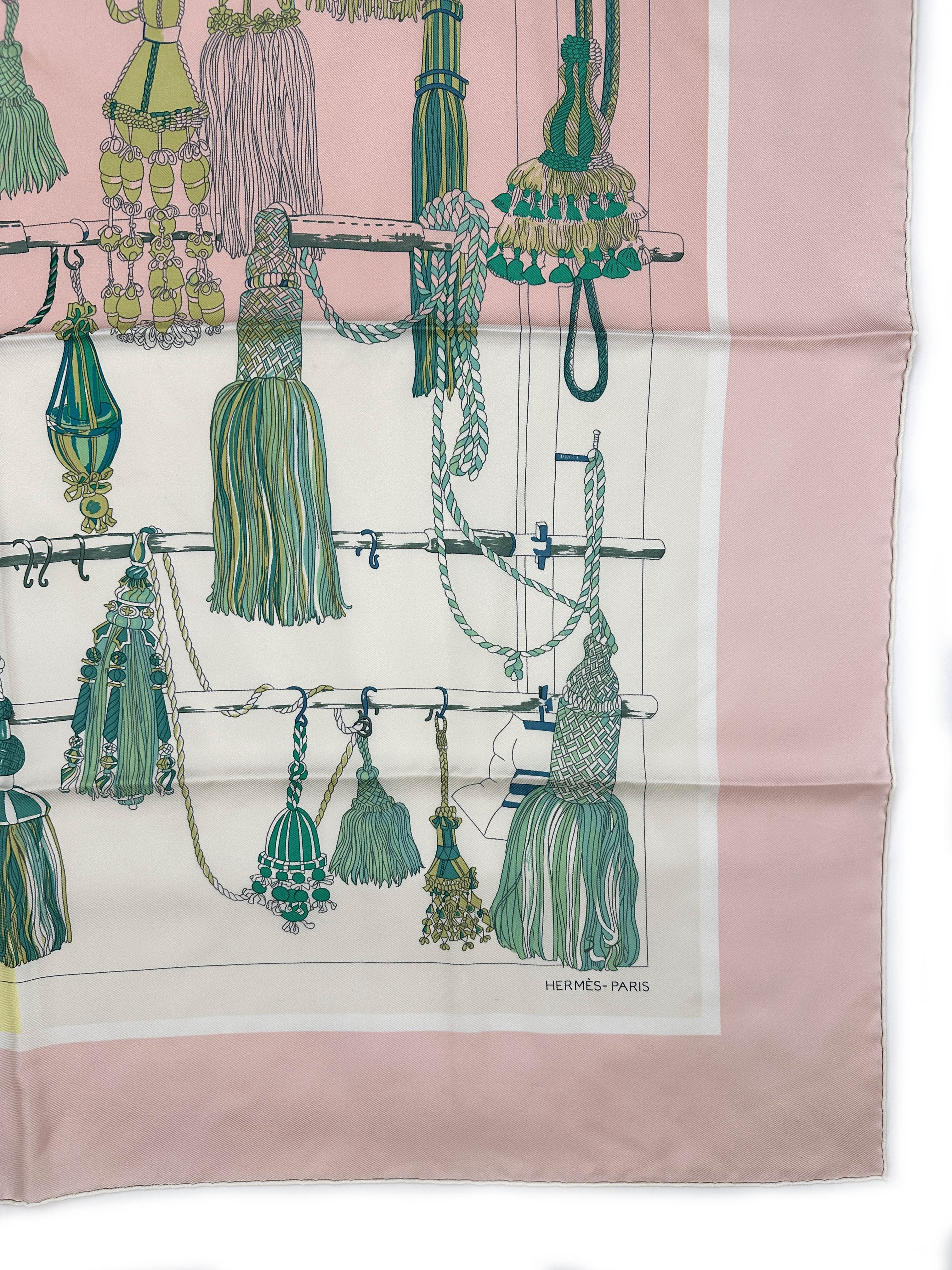 Hermès Passementerie Quadri 90
