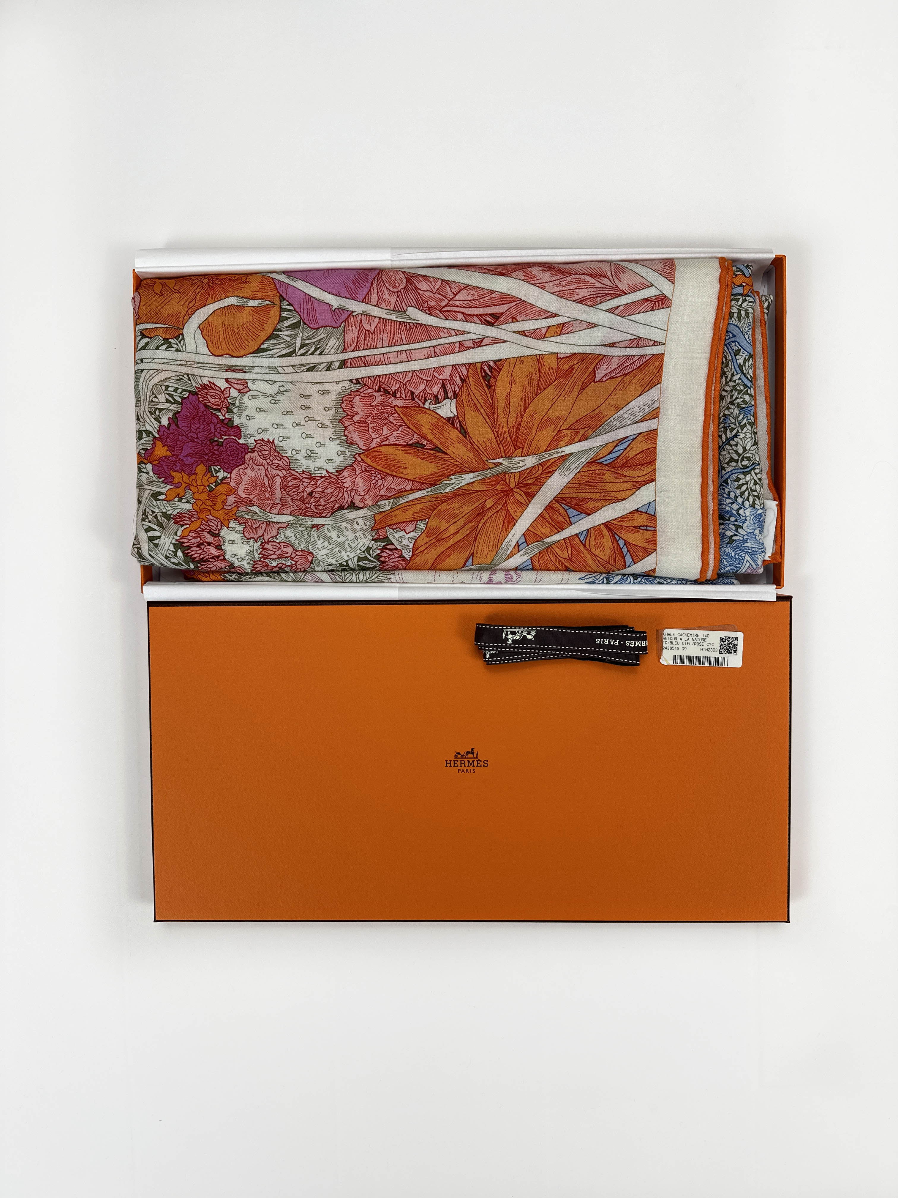 Hermès Retour a la Nature Cashmere Silk 140
