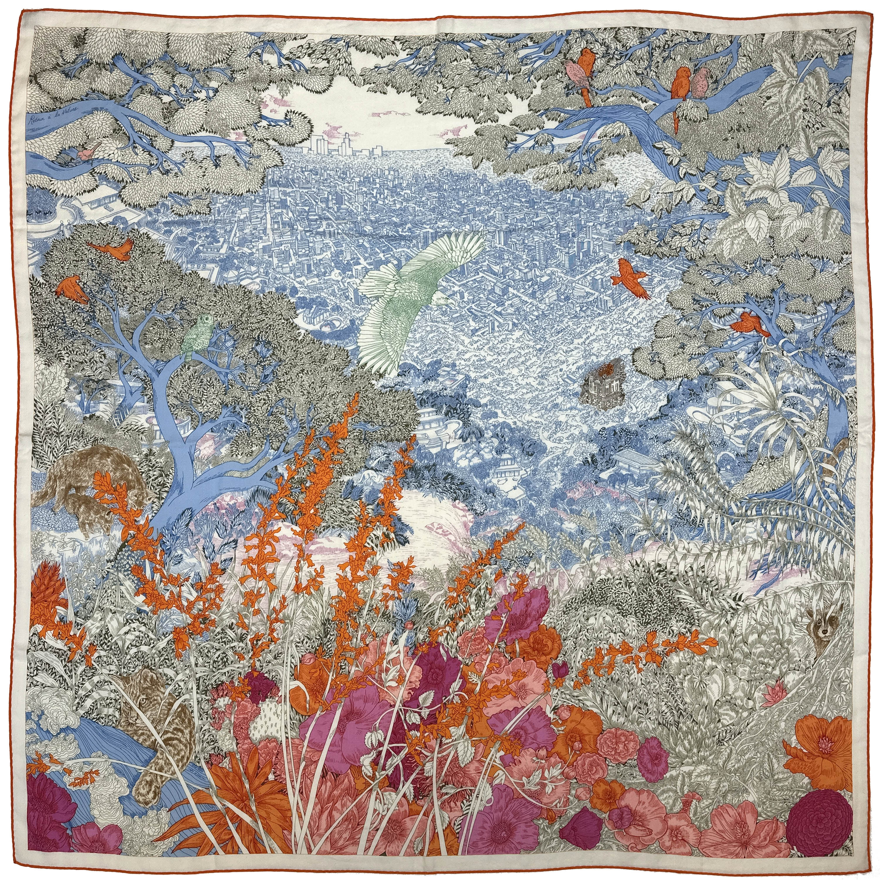 Hermès Retour a la Nature Cashmere Silk 140