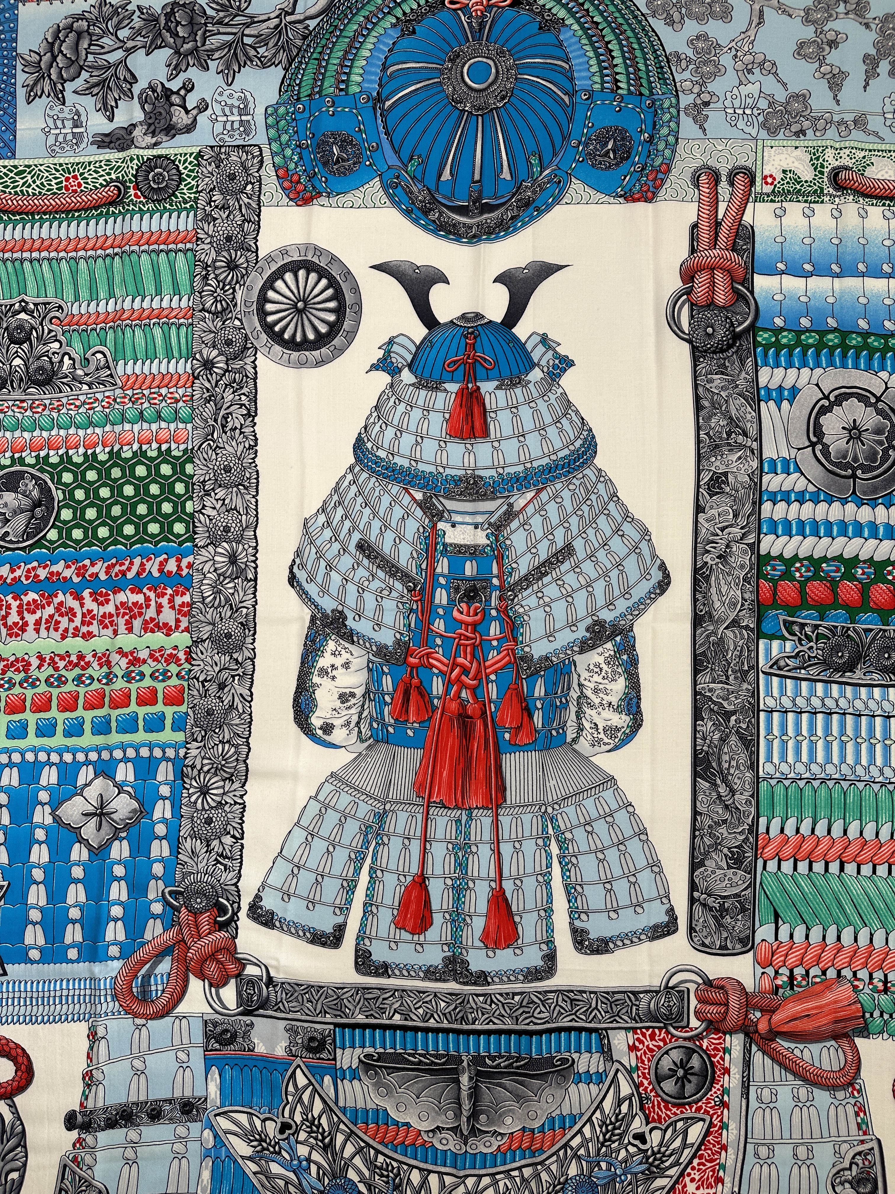 Hermès Parures de Samourais Cashmere Silk 140