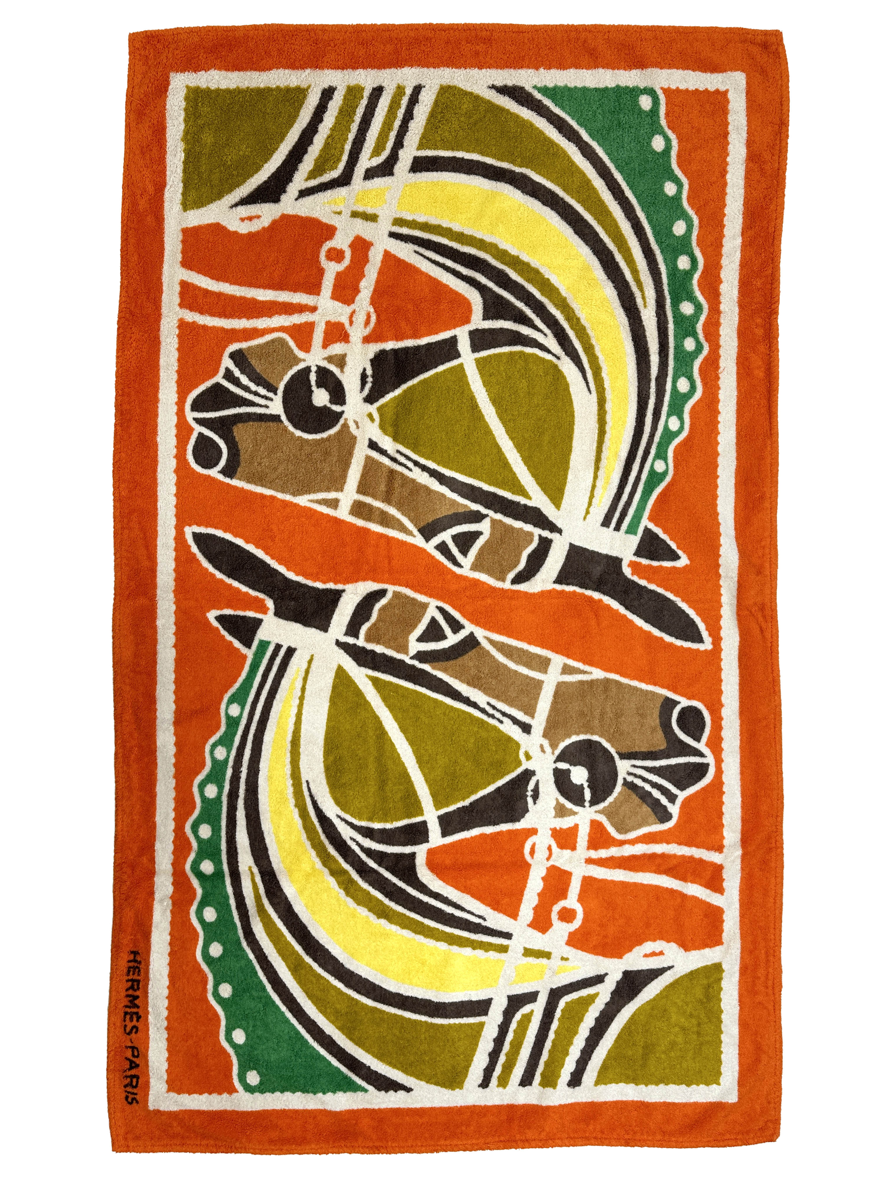 Hermès Robe du Soir Pareo and Towel Set