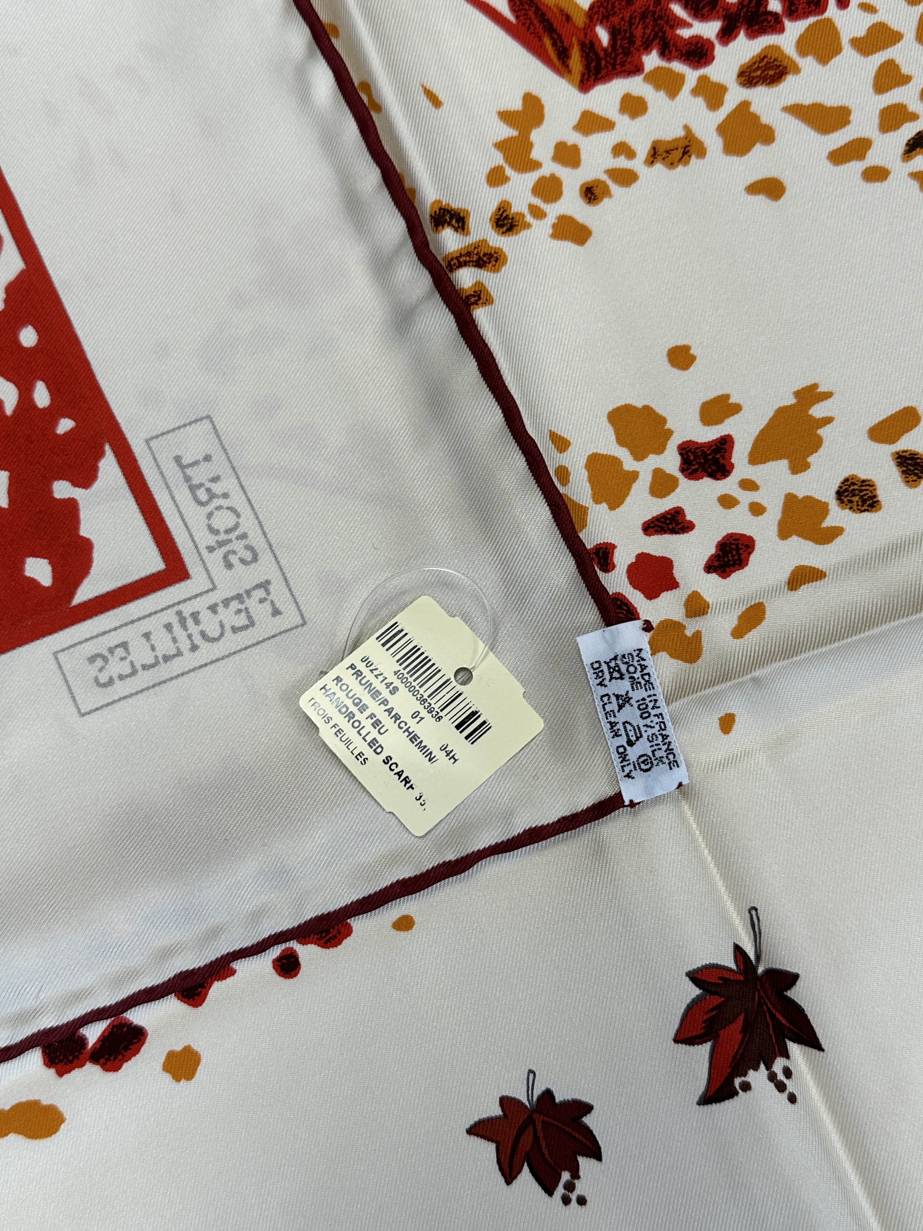 Hermès Trois Feuilles 90