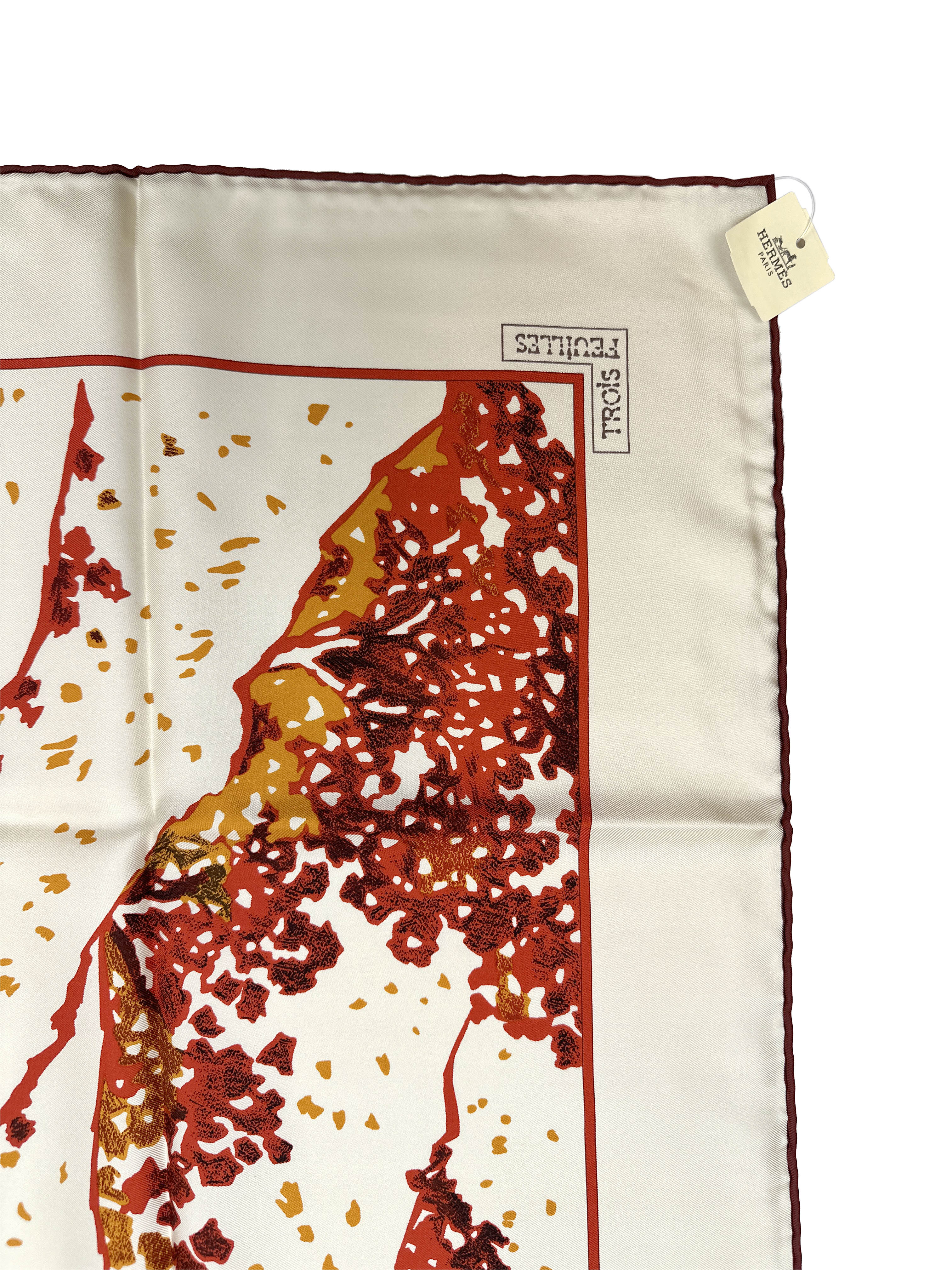 Hermès Trois Feuilles 90