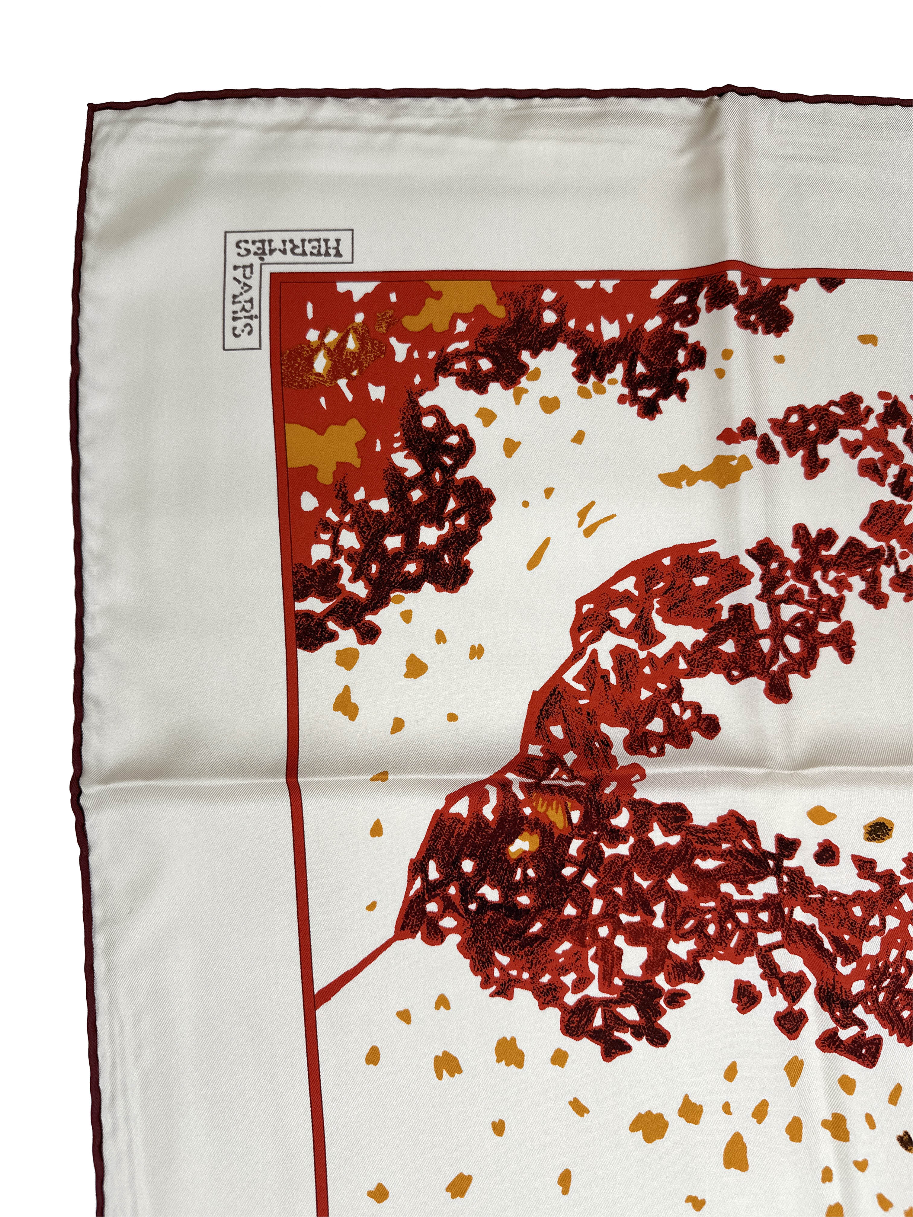 Hermès Trois Feuilles 90