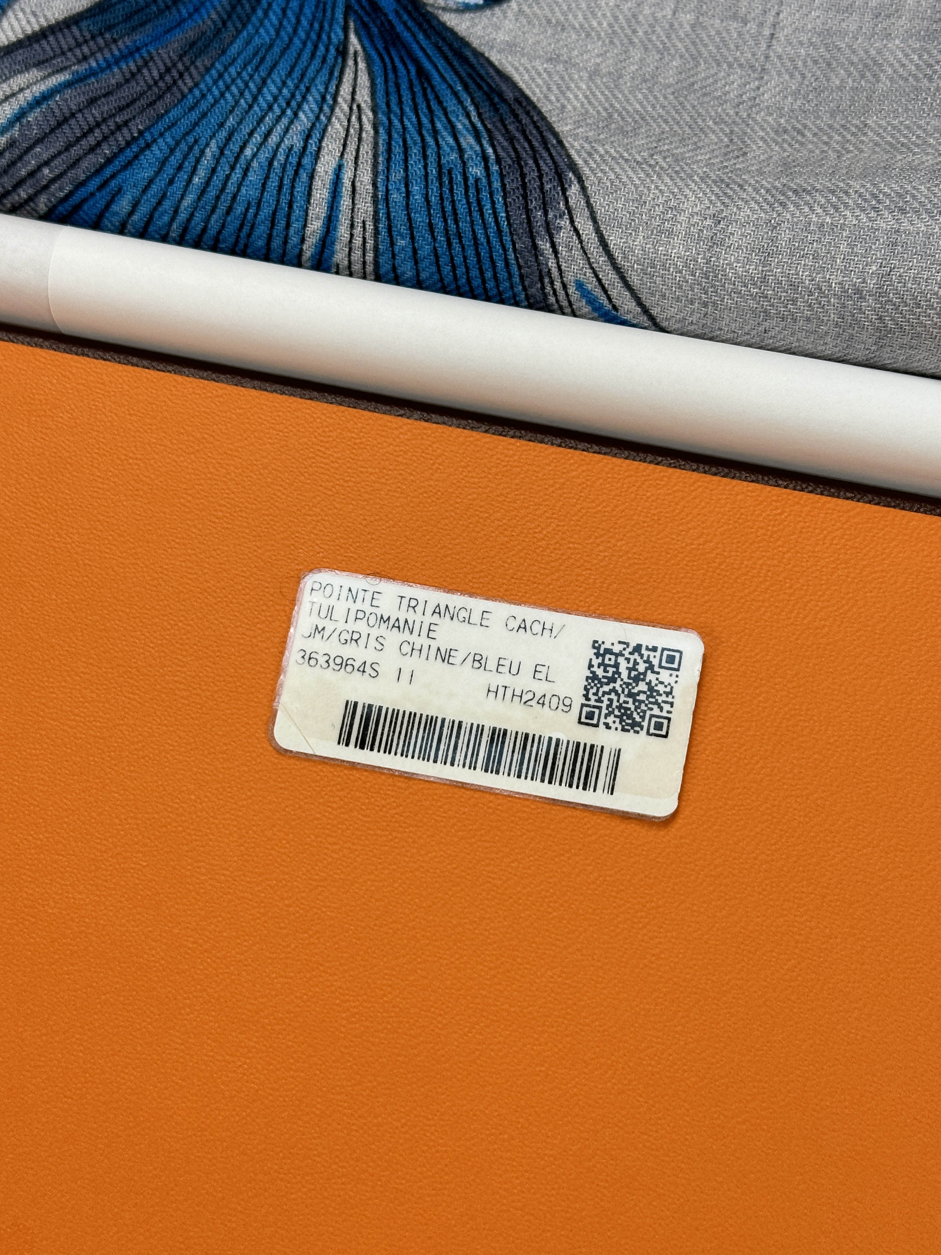 Hermès Tulipomaine Cashmere Silk Giant Triangle