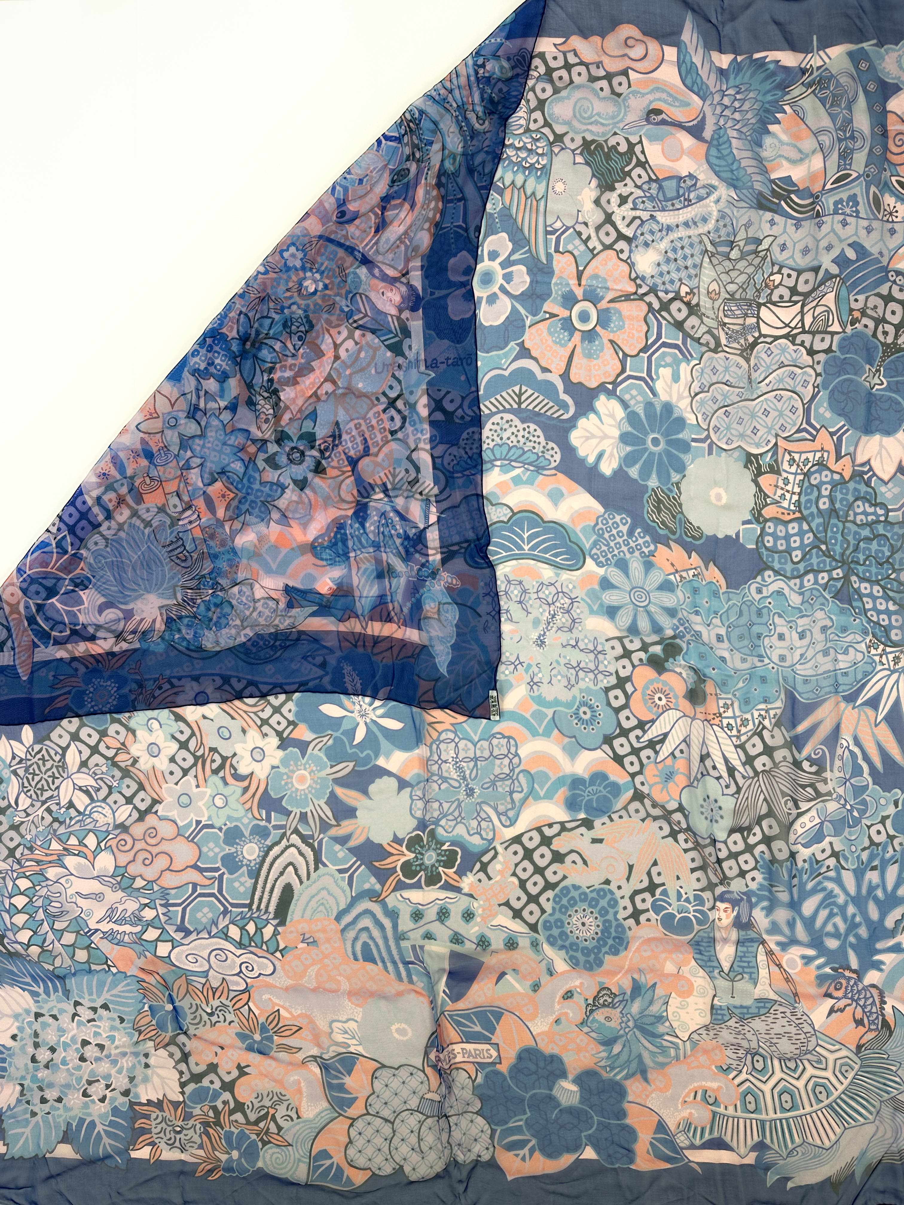 Hermès Urashima Taro Mousseline 140