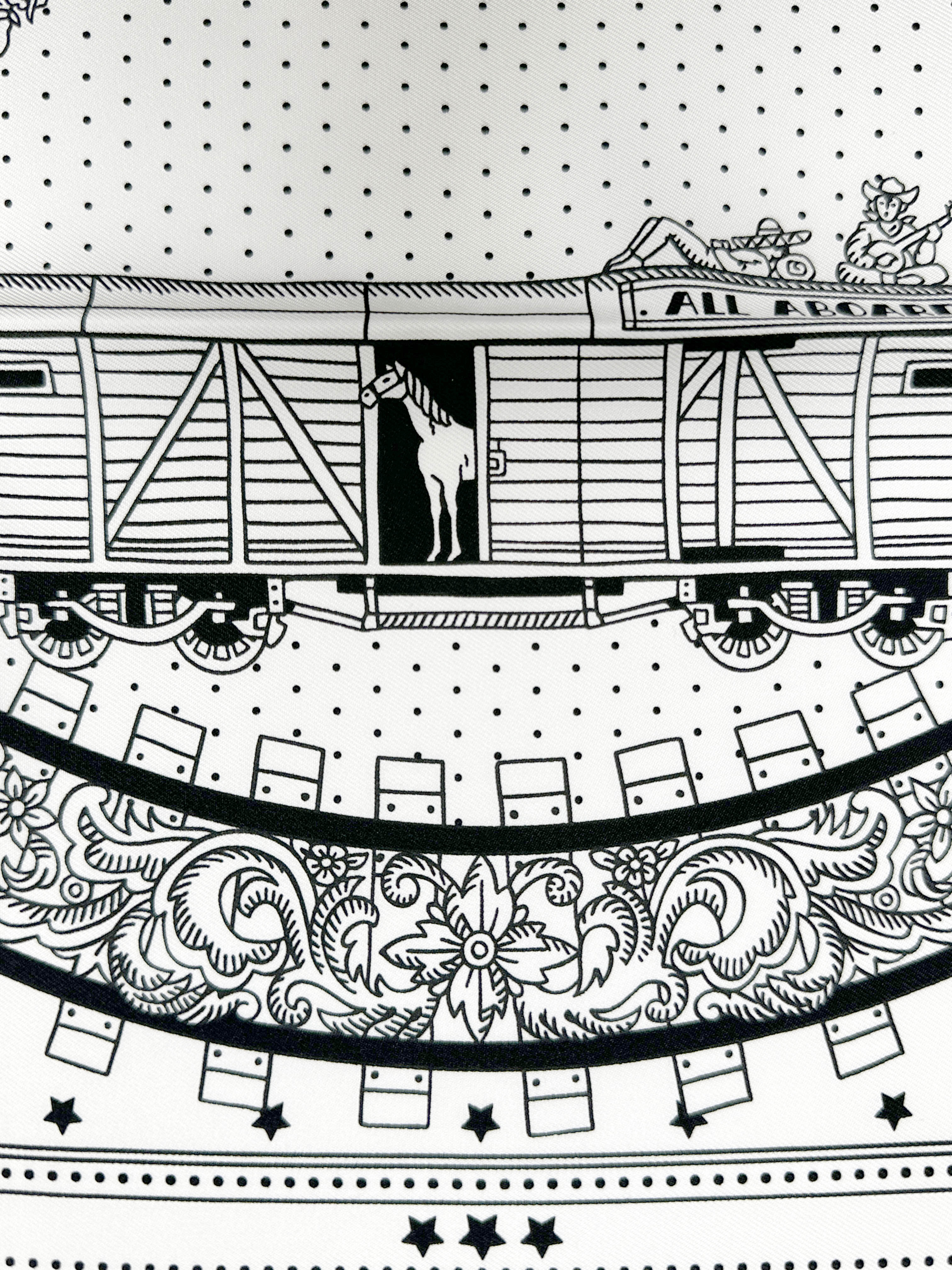Hermès All Aboard! Bandana 55