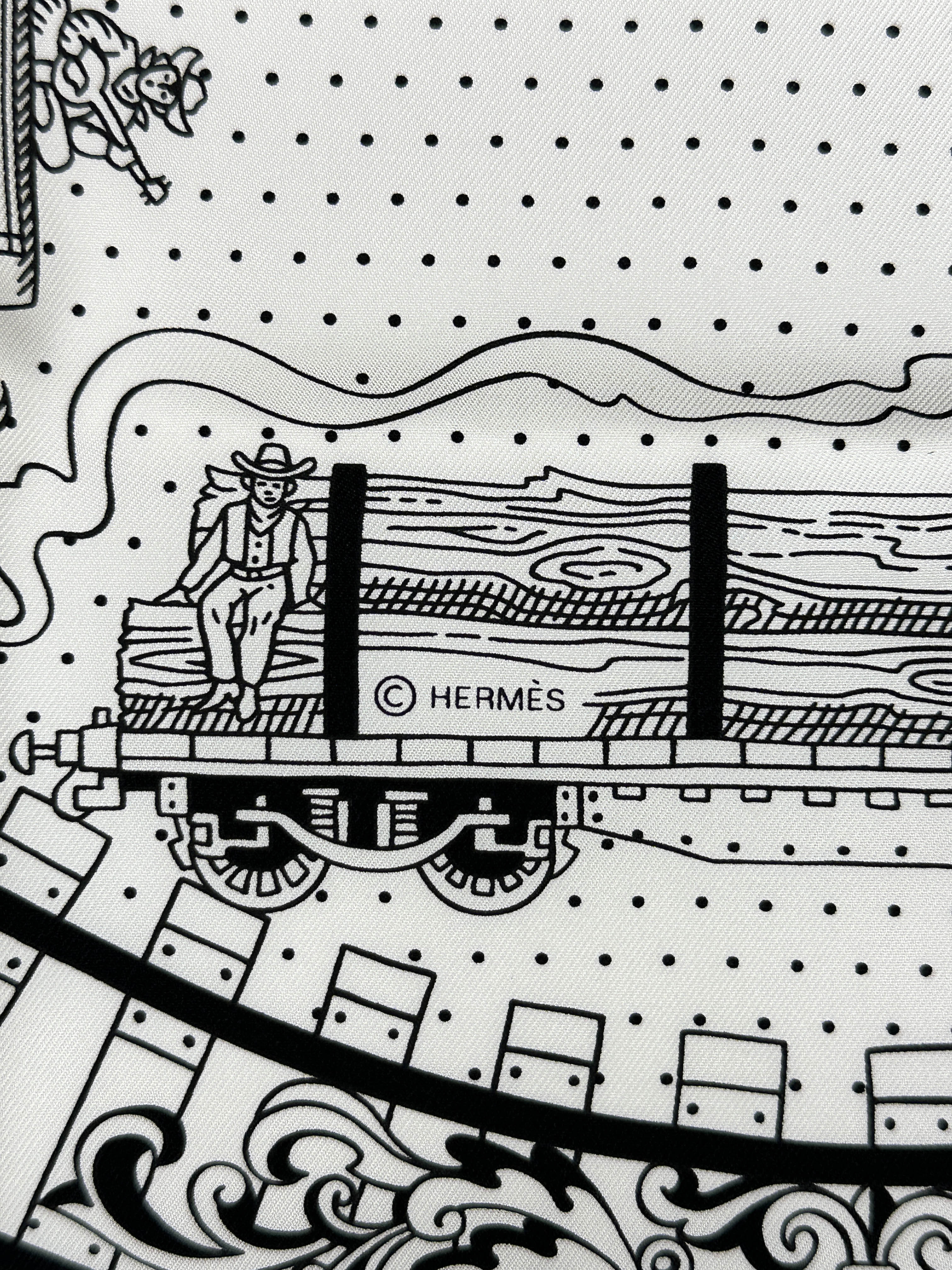 Hermès All Aboard! Bandana 55